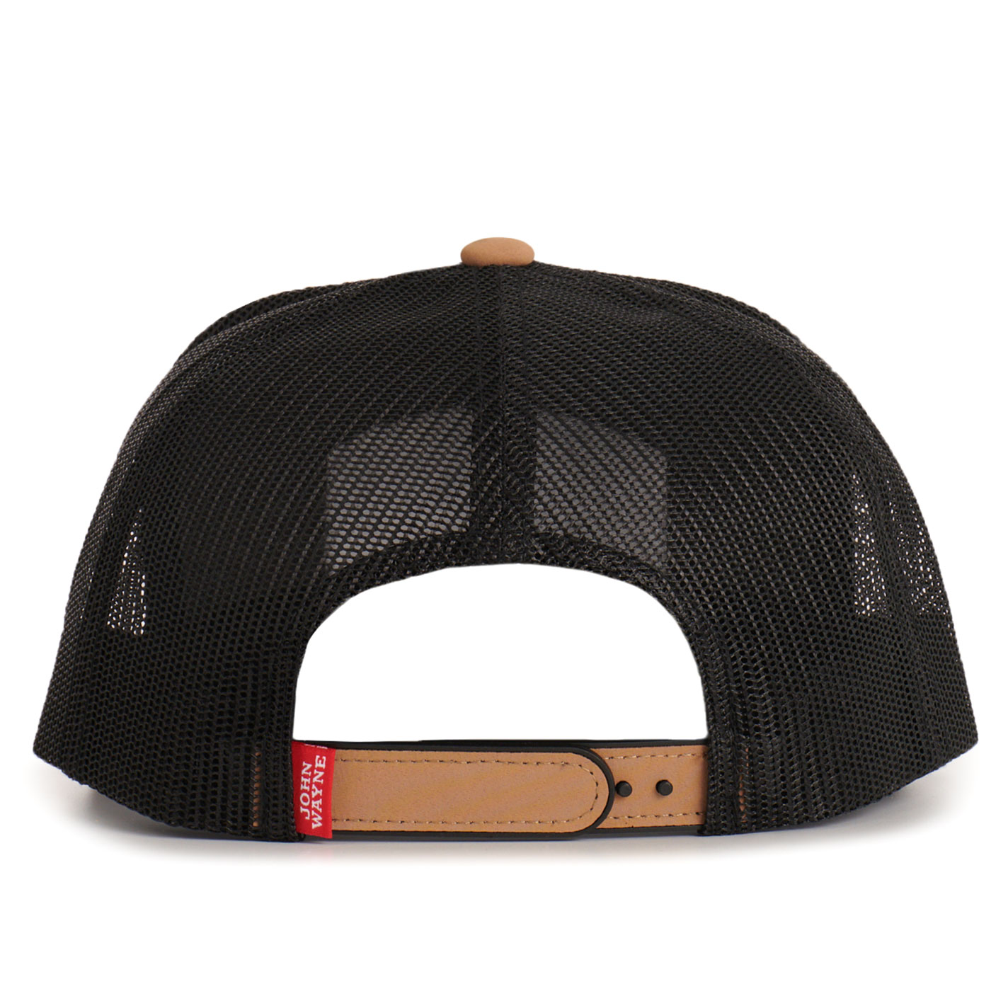 Hooey Tan John Wayne Quote Mesh Snapback Cap - Image 1