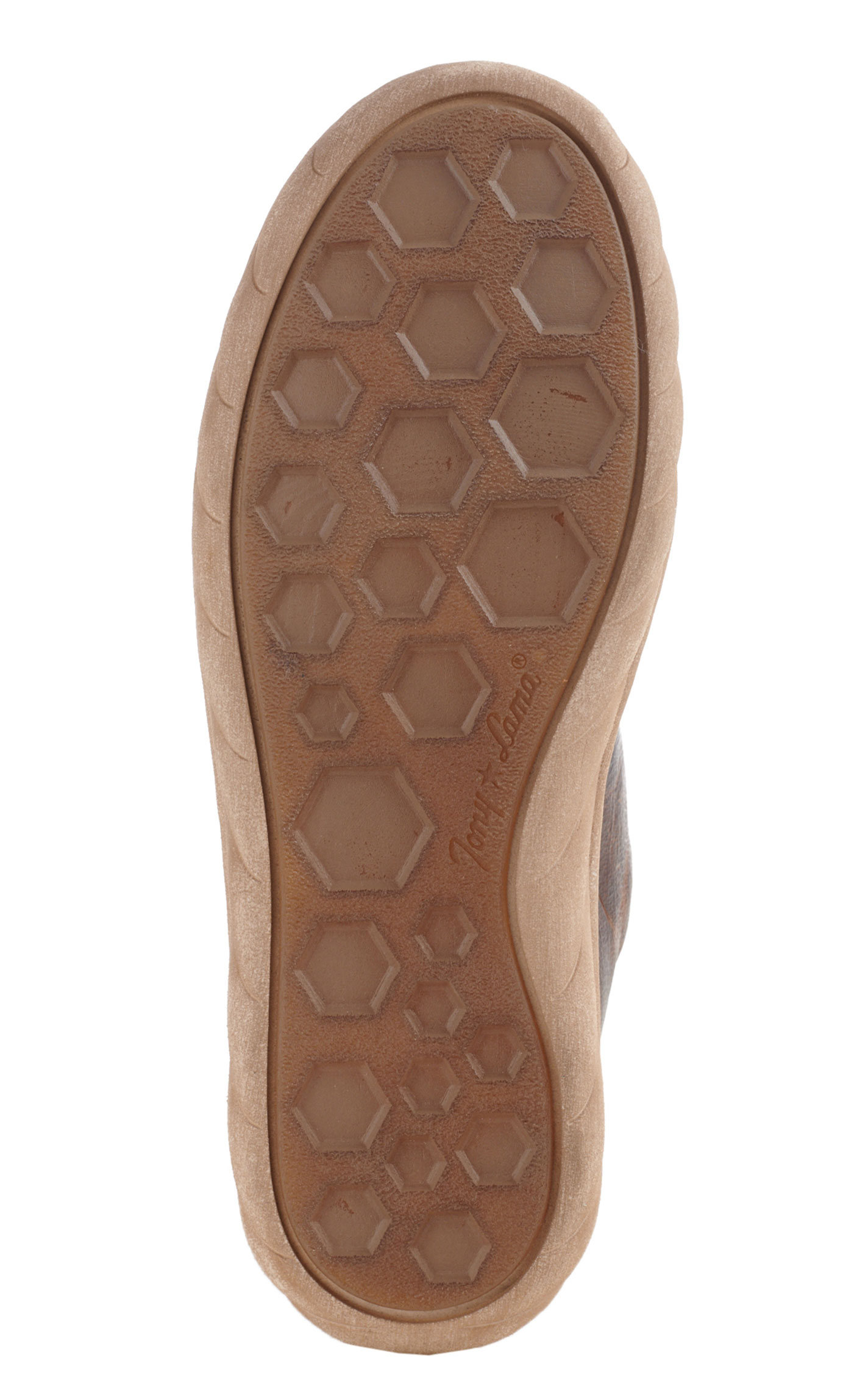 Tony Lama Men's Camino Brown Lace Up Moc Toe Casual Shoe - Image 1