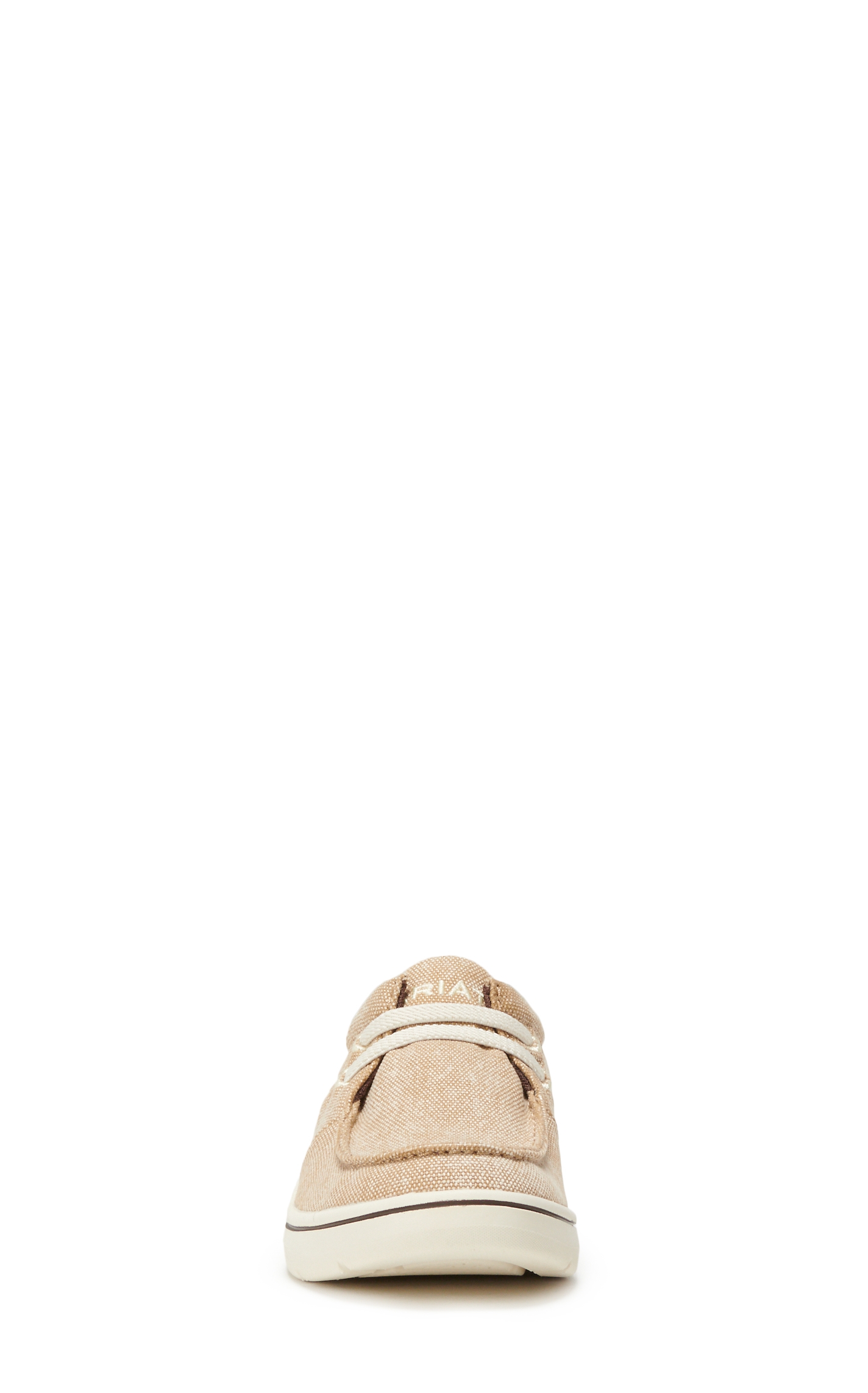 Ariat Youth Hilo Washed Tan Canvas Lace Up Casual Shoes - Image 1