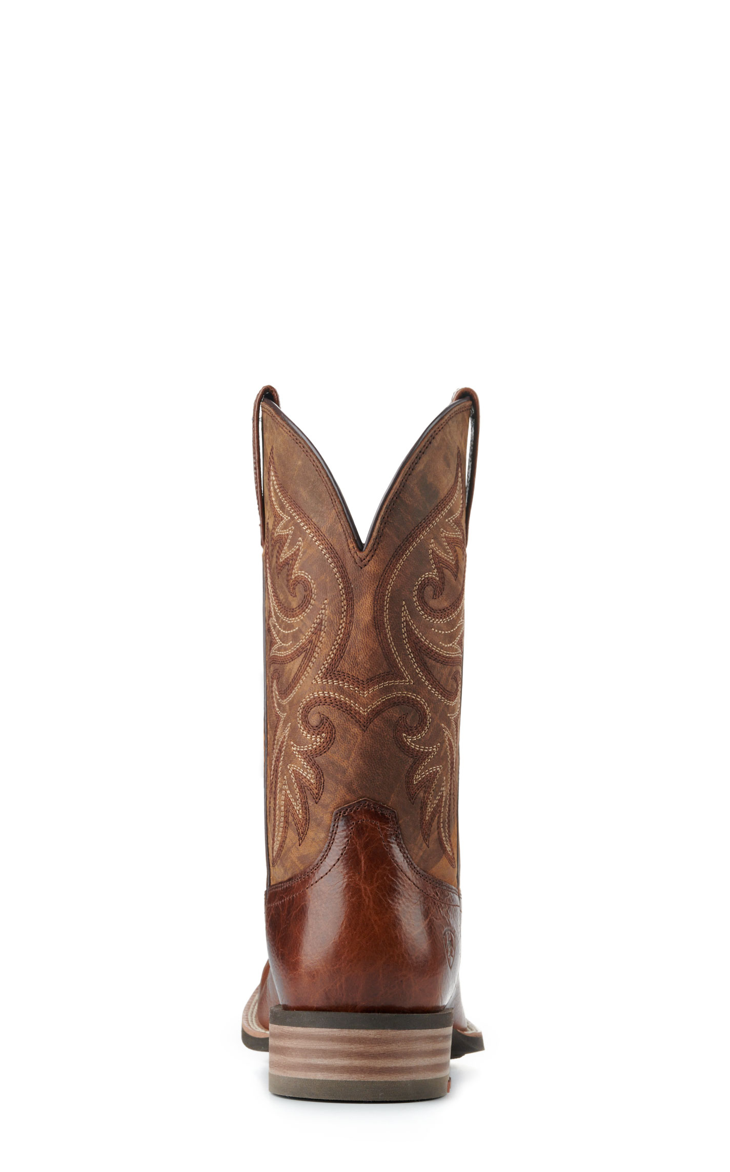 Ariat Men's Slingshot Rust & Rugged Tan SmartLite Wide Square Toe Cowboy Boots - Image 1