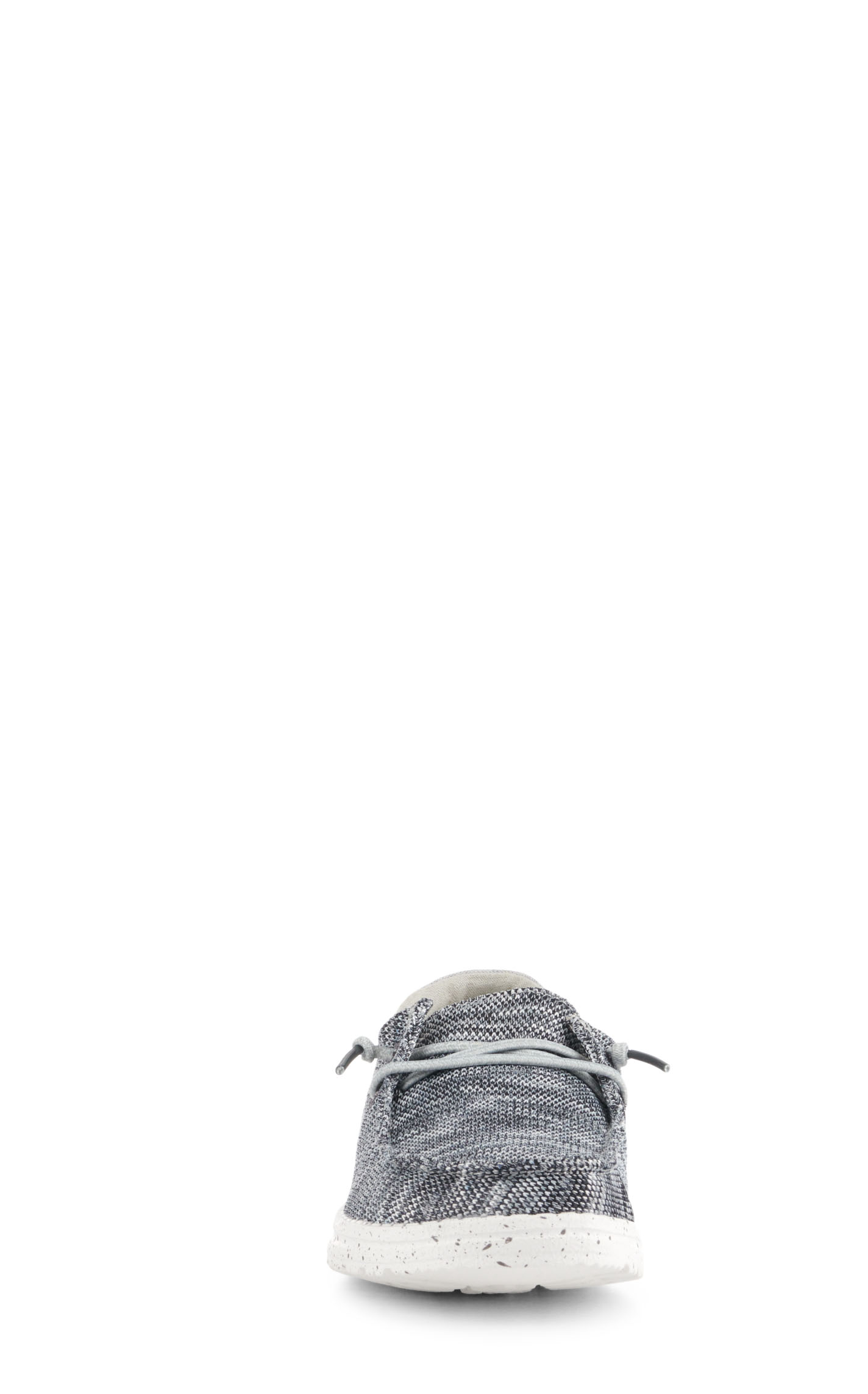 Hey Dude Women’s Wendy Sox Dark Gray Moc Toe Lace Up Casual Shoes - Image 1