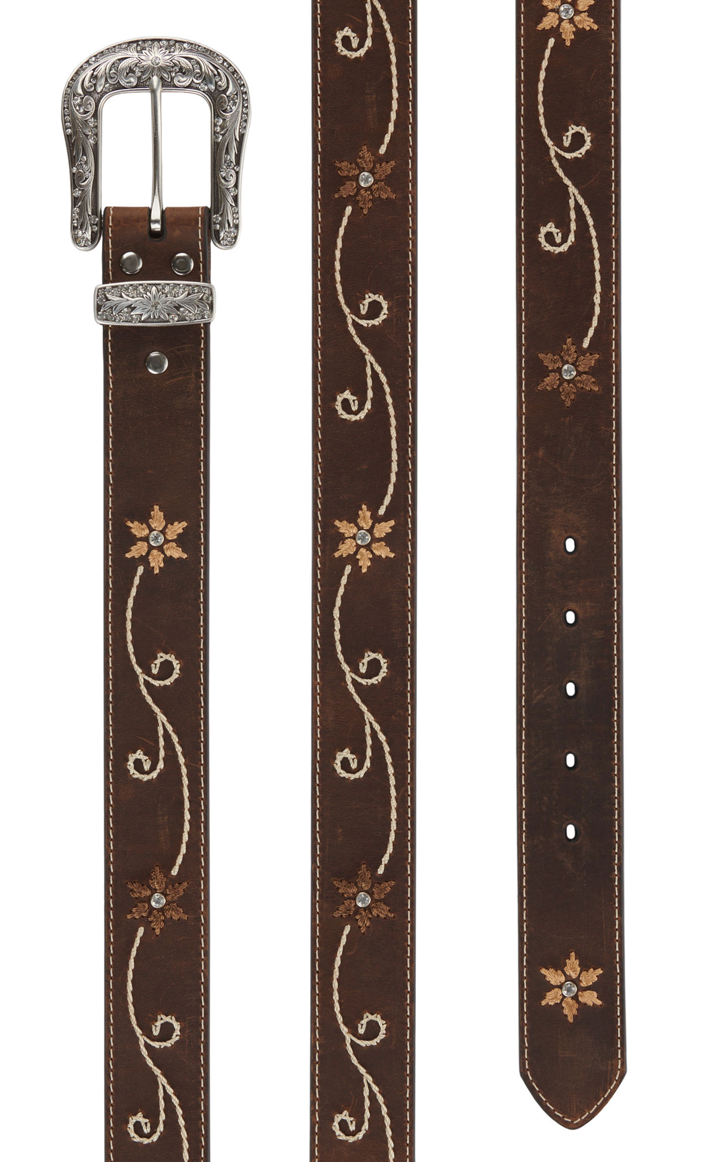 Nocona Women's Rhinestone Western Belt - Image 1