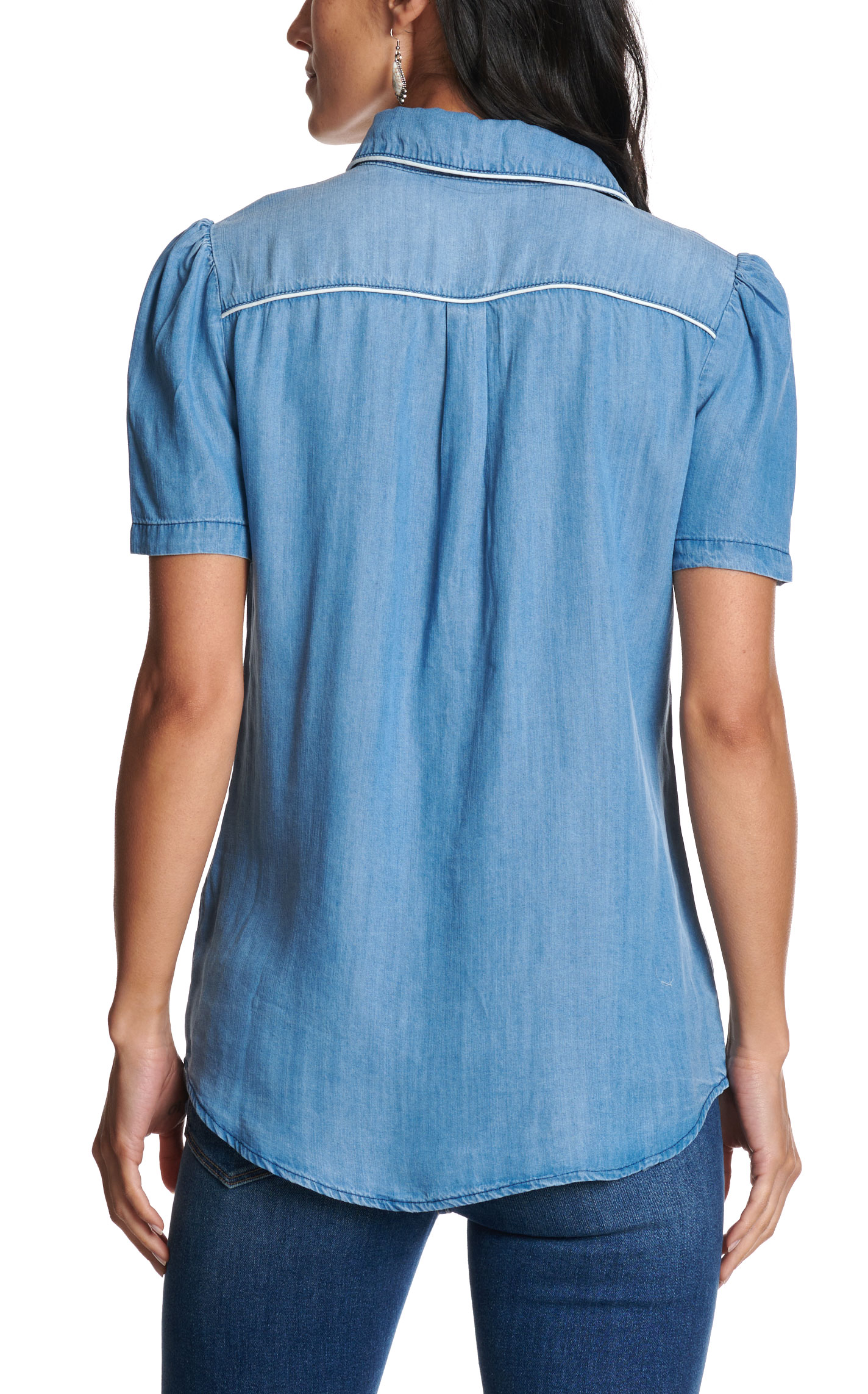 Merigold Kiss Women's Raised On Country Denim Top - Image 3
