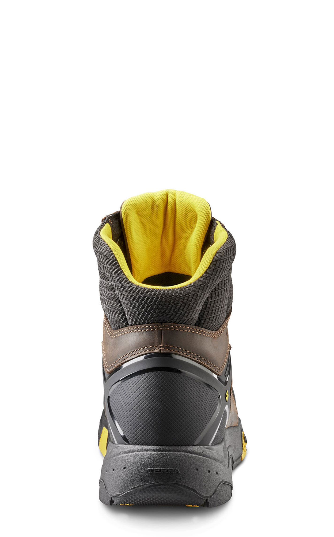 Terra Men’s Brown and Black Carbine 6” Waterproof Composite Toe Safety Work Boots - Image 1