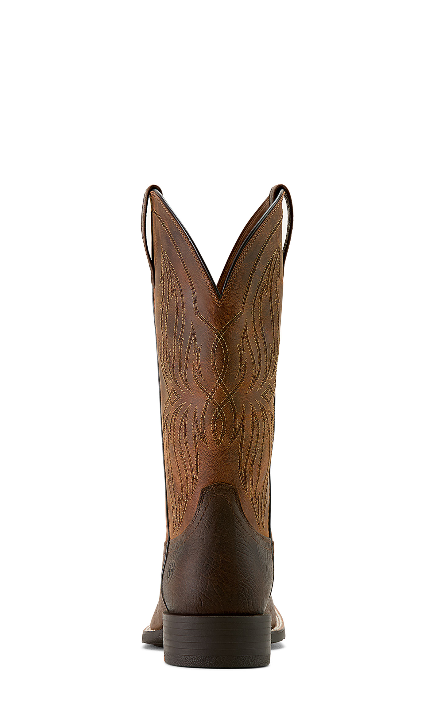 Ariat Men's Toffee Hippo Sport Rustler Wide Square Toe Boots - Image 1