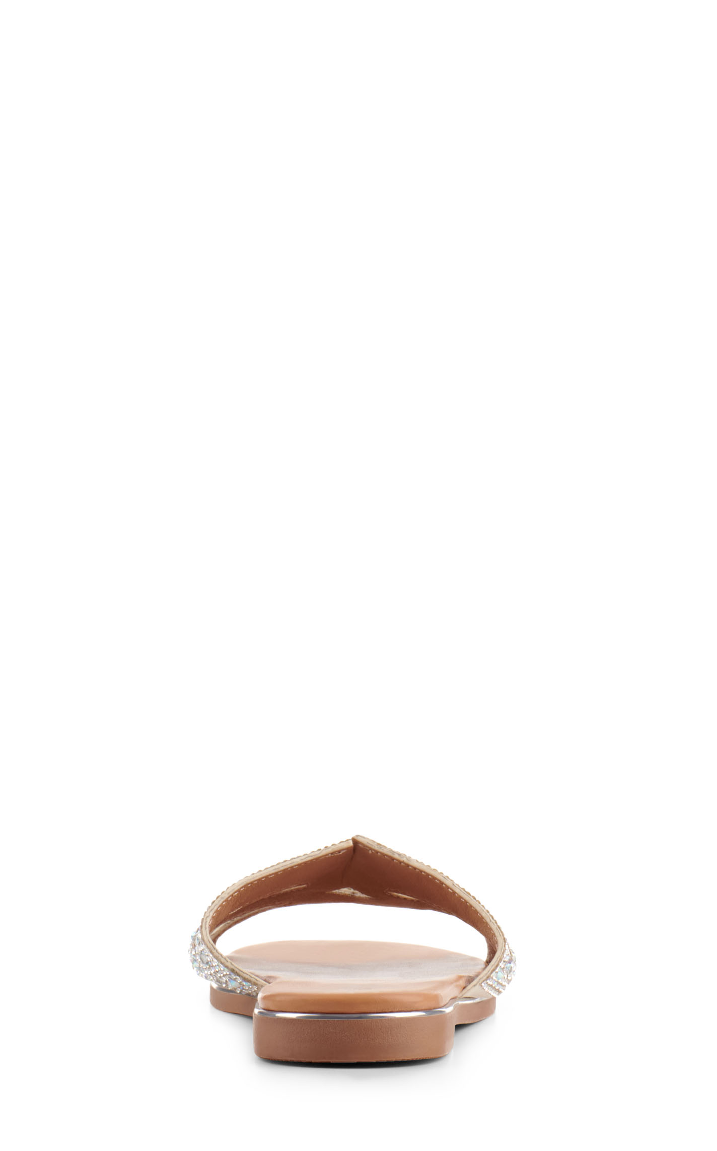 Corky's Pizzazz Tan with Bling Slide Sandal - Image 1