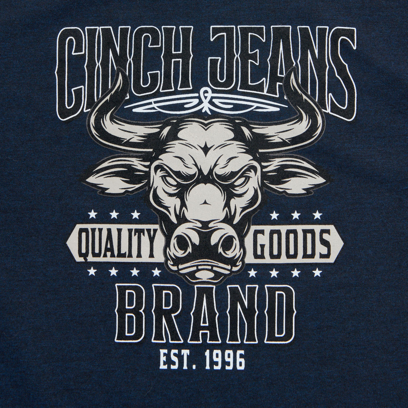 Cinch Boy's Navy Graphic T-Shirt - Image 1