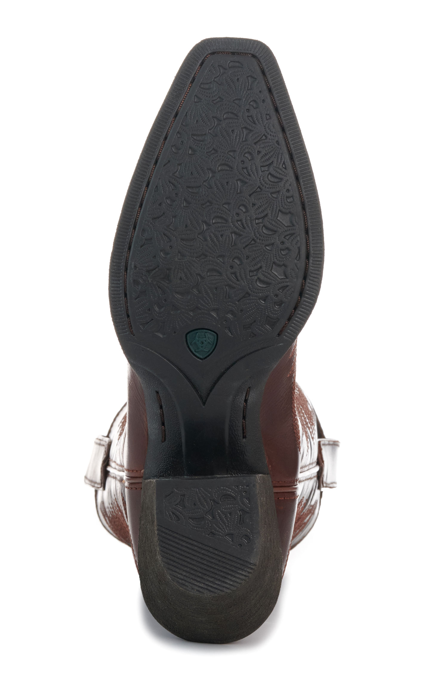 Ariat Women’s Round Up Collins Mahogany Snip Toe Cowboy Boots - Image 1