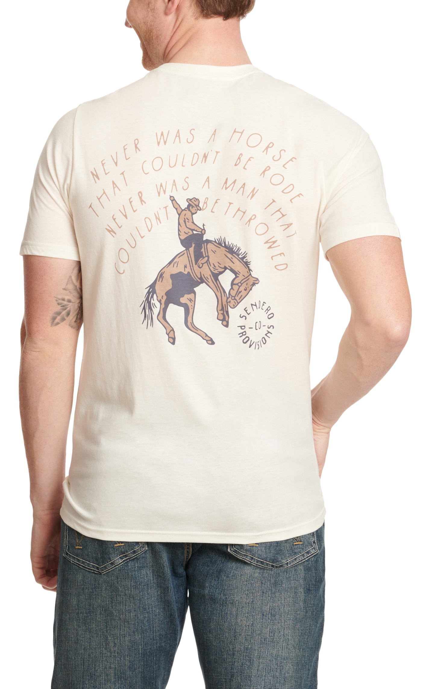 Sendero Provisions Co. Men's Bleached Bone & \