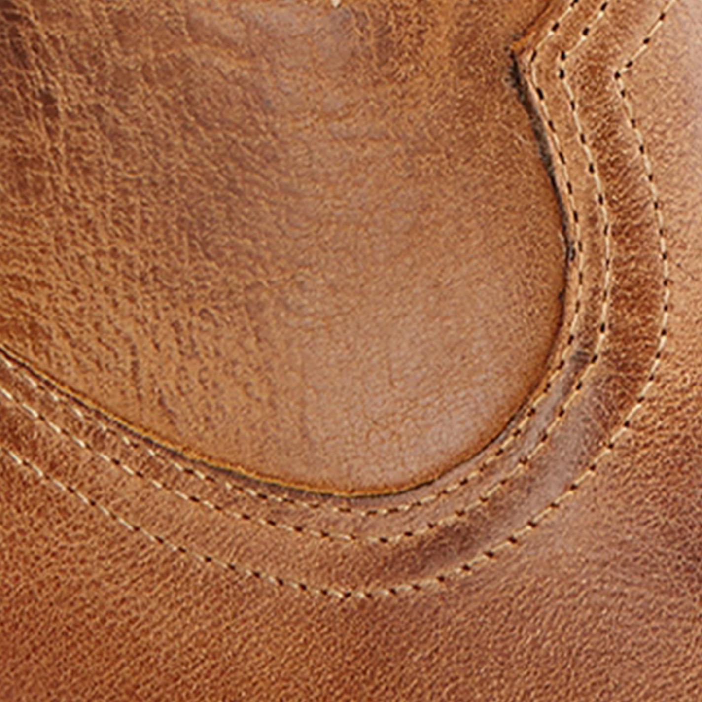 Ariat Women's Darlin Burnt Sugar Leather Round Toe Western Booties - Image 1