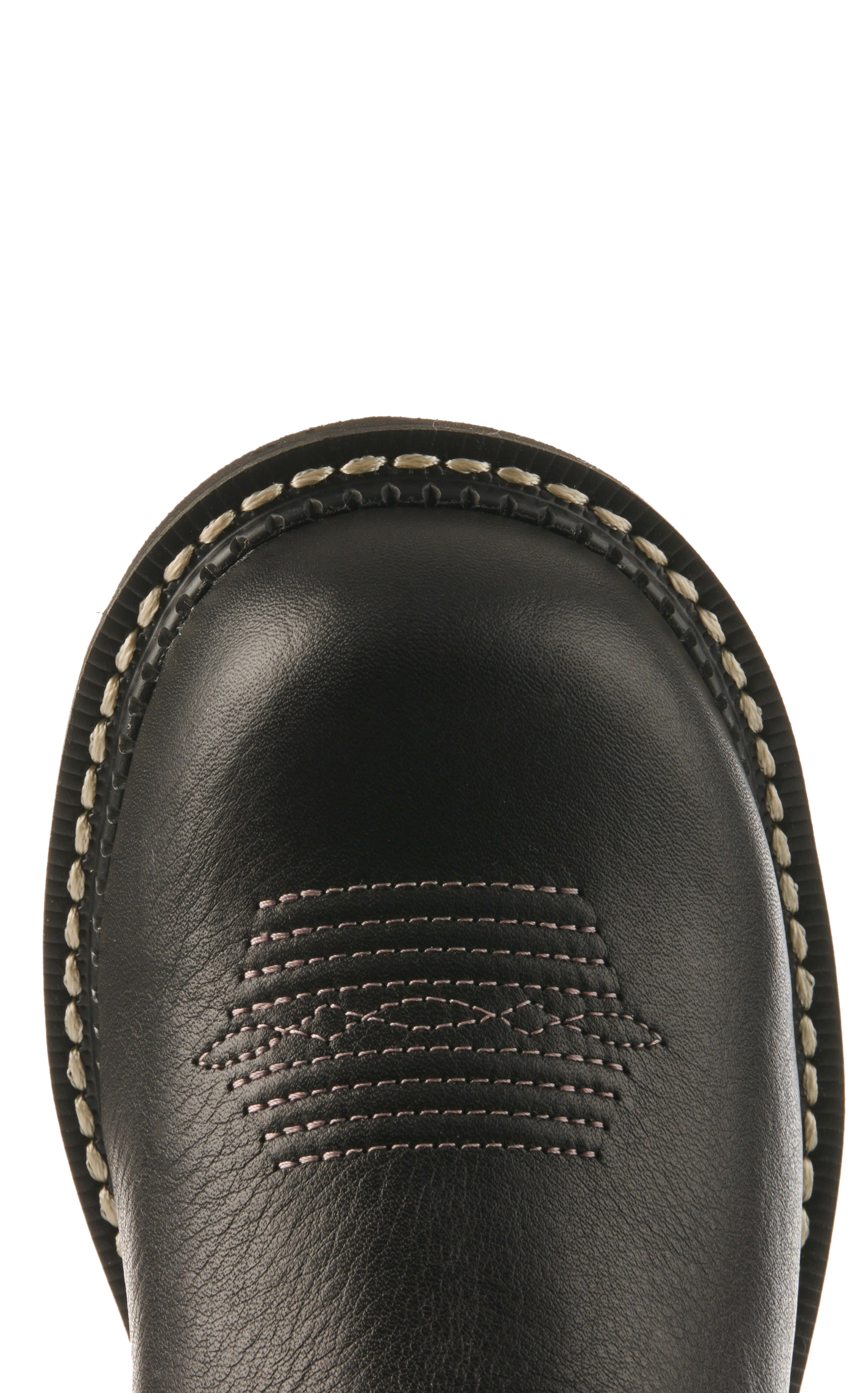 Ariat Women's Fatbaby Black Deertan and Orchid Round Toe Cowboy Boots - Image 1