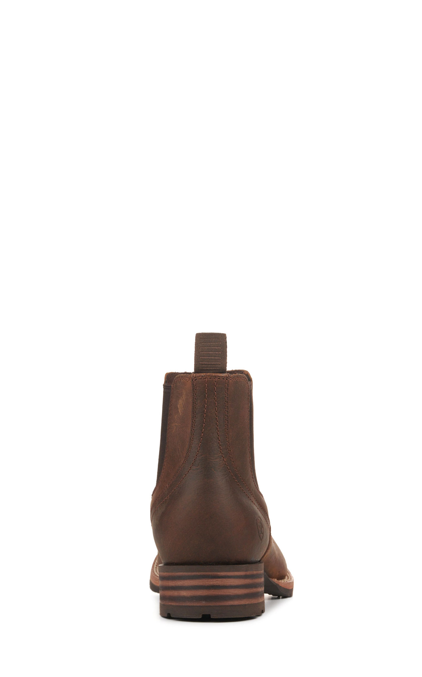 Ariat Men's Hybrid Low Boy Brown Wide Square Toe Chelsea Boots - Image 1