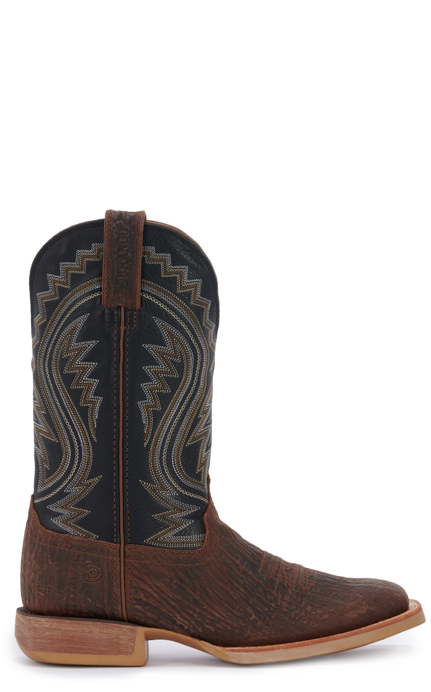Durango Men's Rebel Pro Acorn Brown and Black Onyx Square Toe Cowboy Boot - Image 1