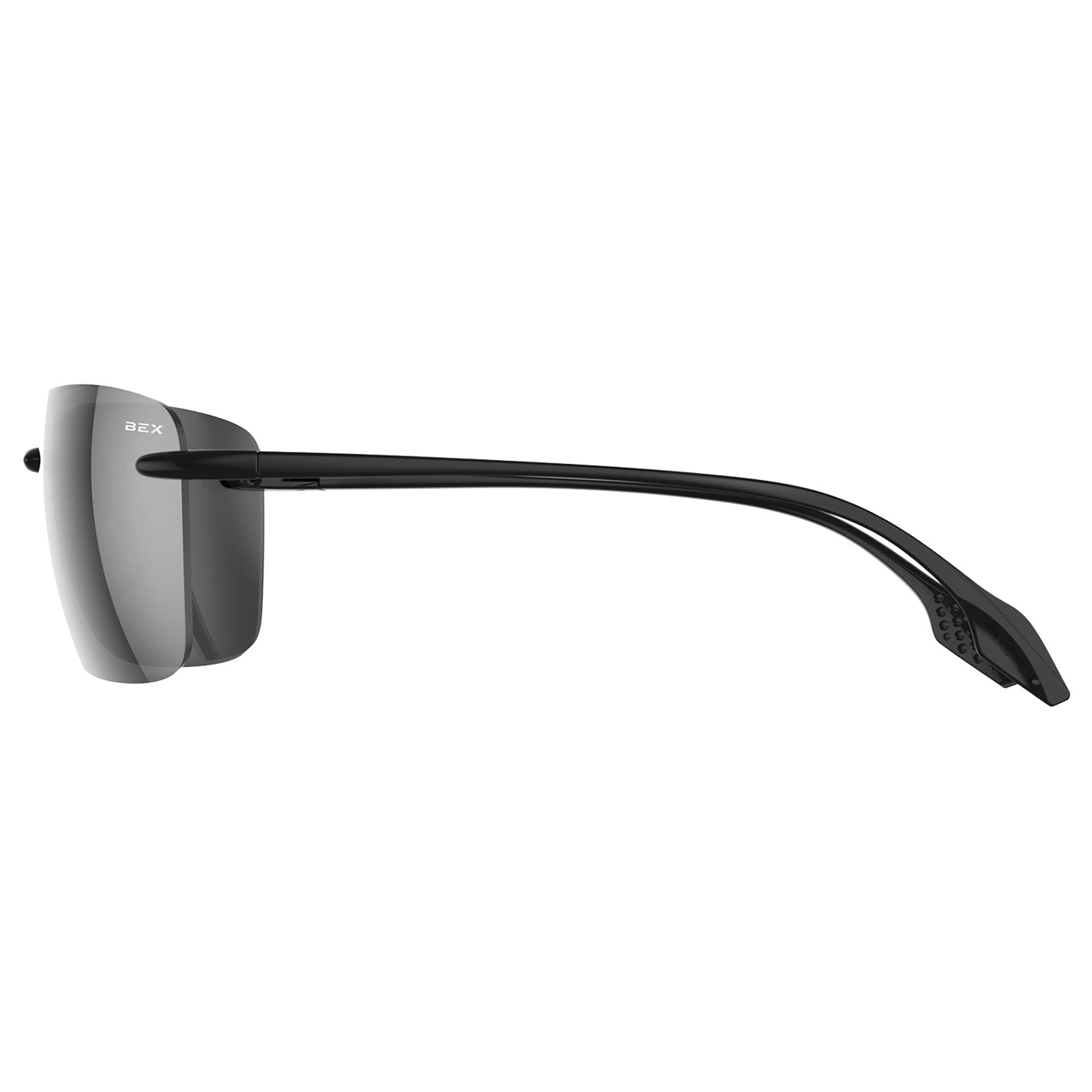 BEX Jaxyn XL Black and Gray Polarized Sunglasses - Image 1