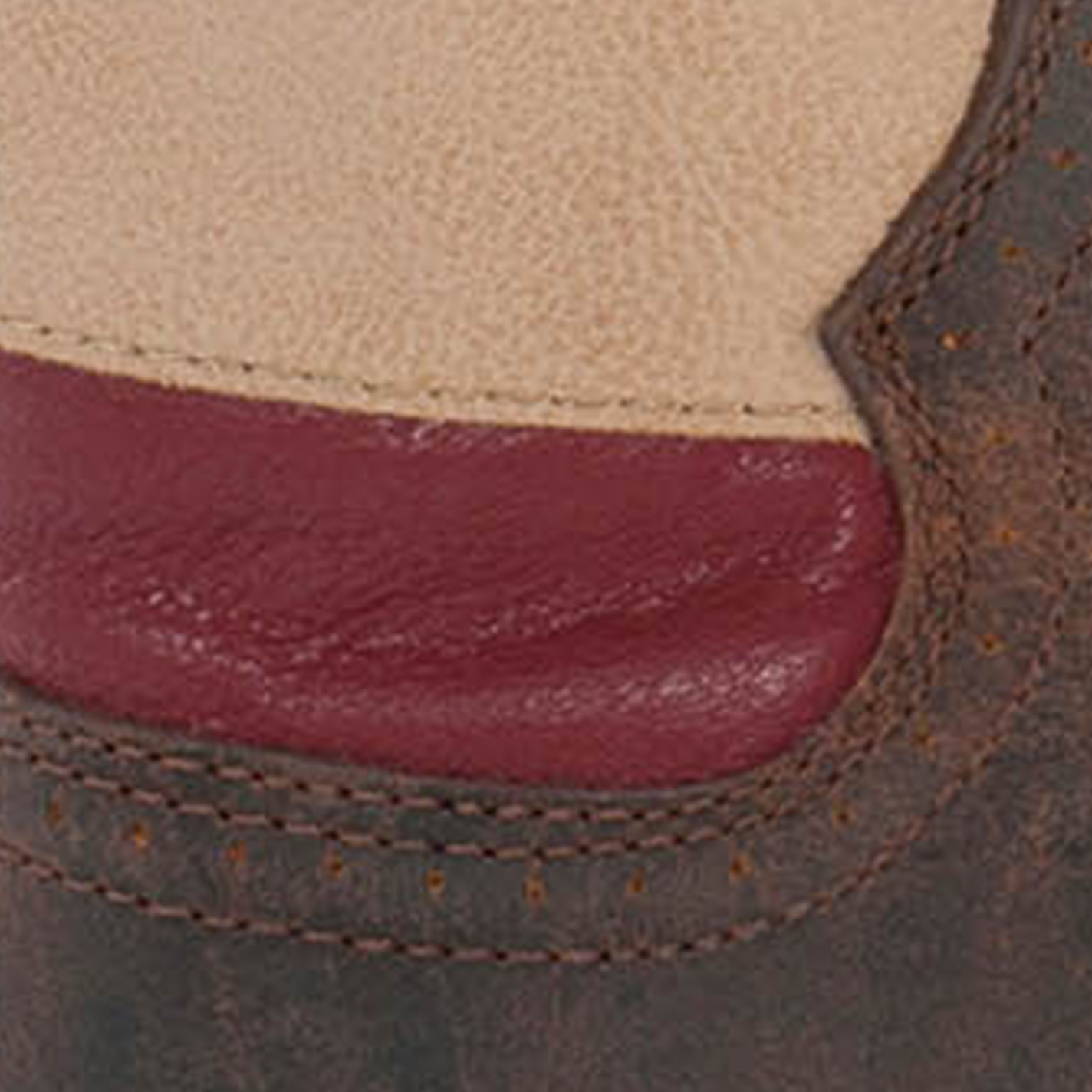 Durango Men's Rebel Dark Brown & American Flag Square Toe Cowboy Boots - Image 1