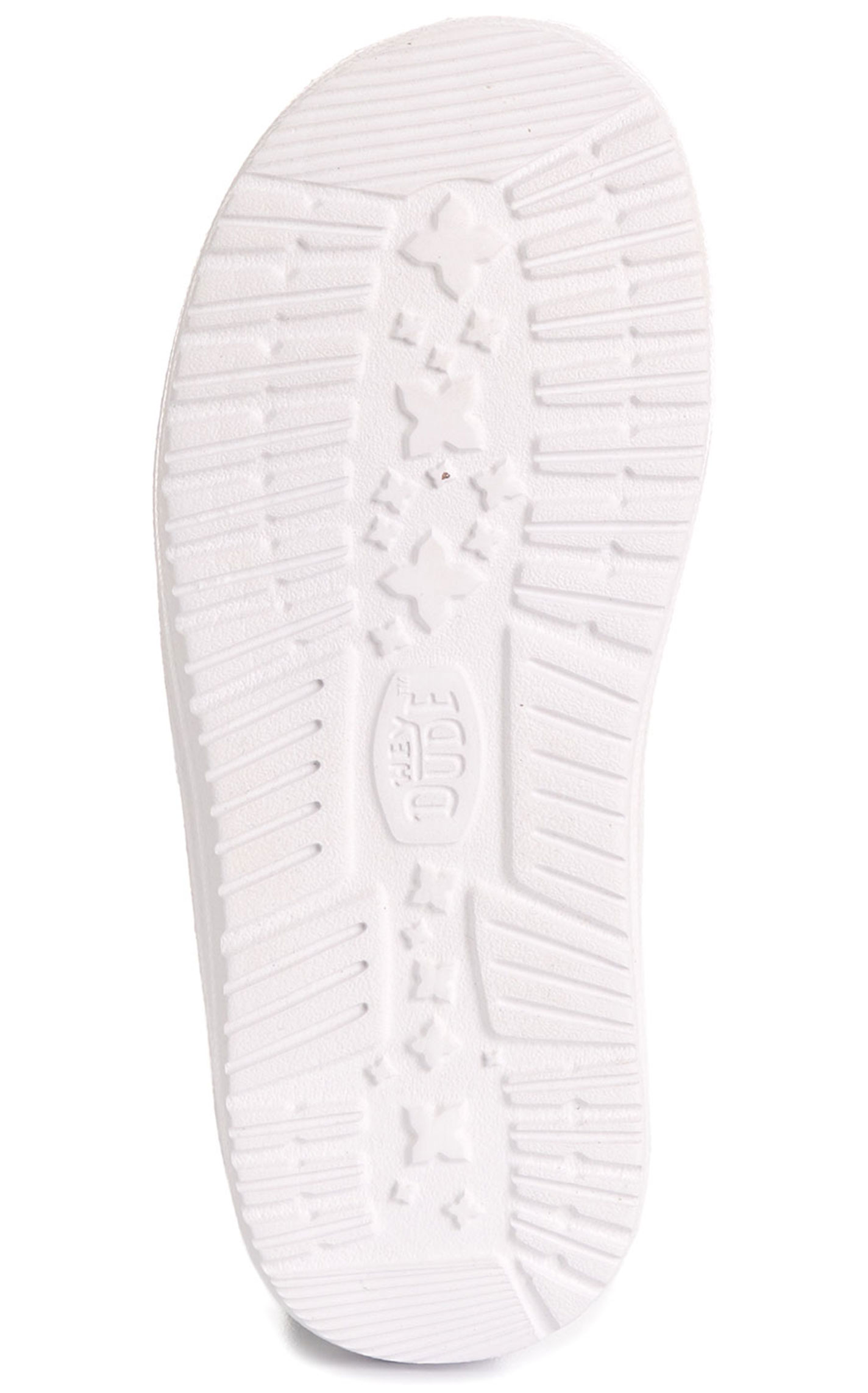 Hey Dude Girl's Wendy Black & White Cow Moc Toe Lace Up Casual Shoes - Image 1