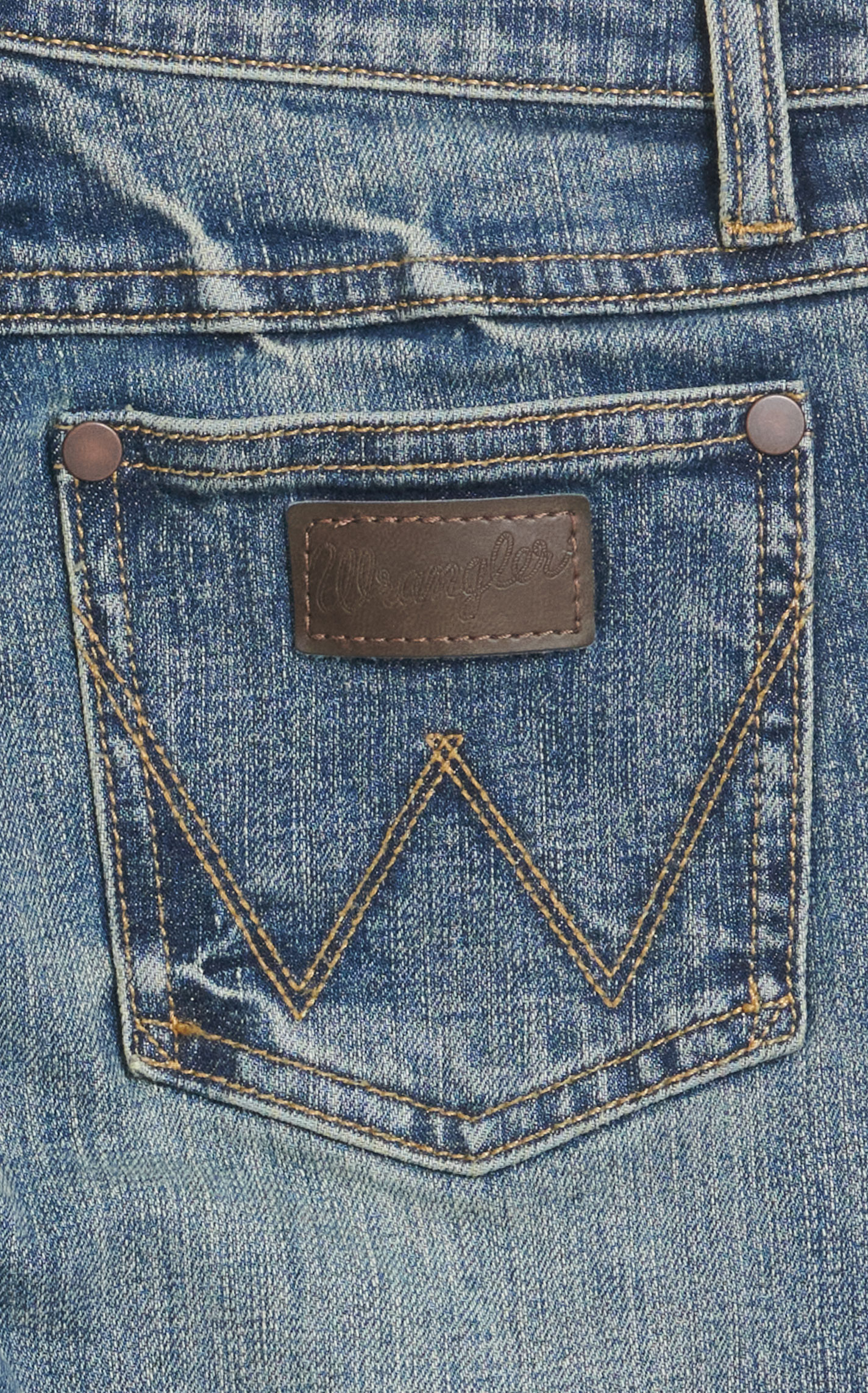 Wrangler Retro Boy's Greeley 77B Light Wash Slim Fit Boot Cut Jeans (8-16)  - Image 1
