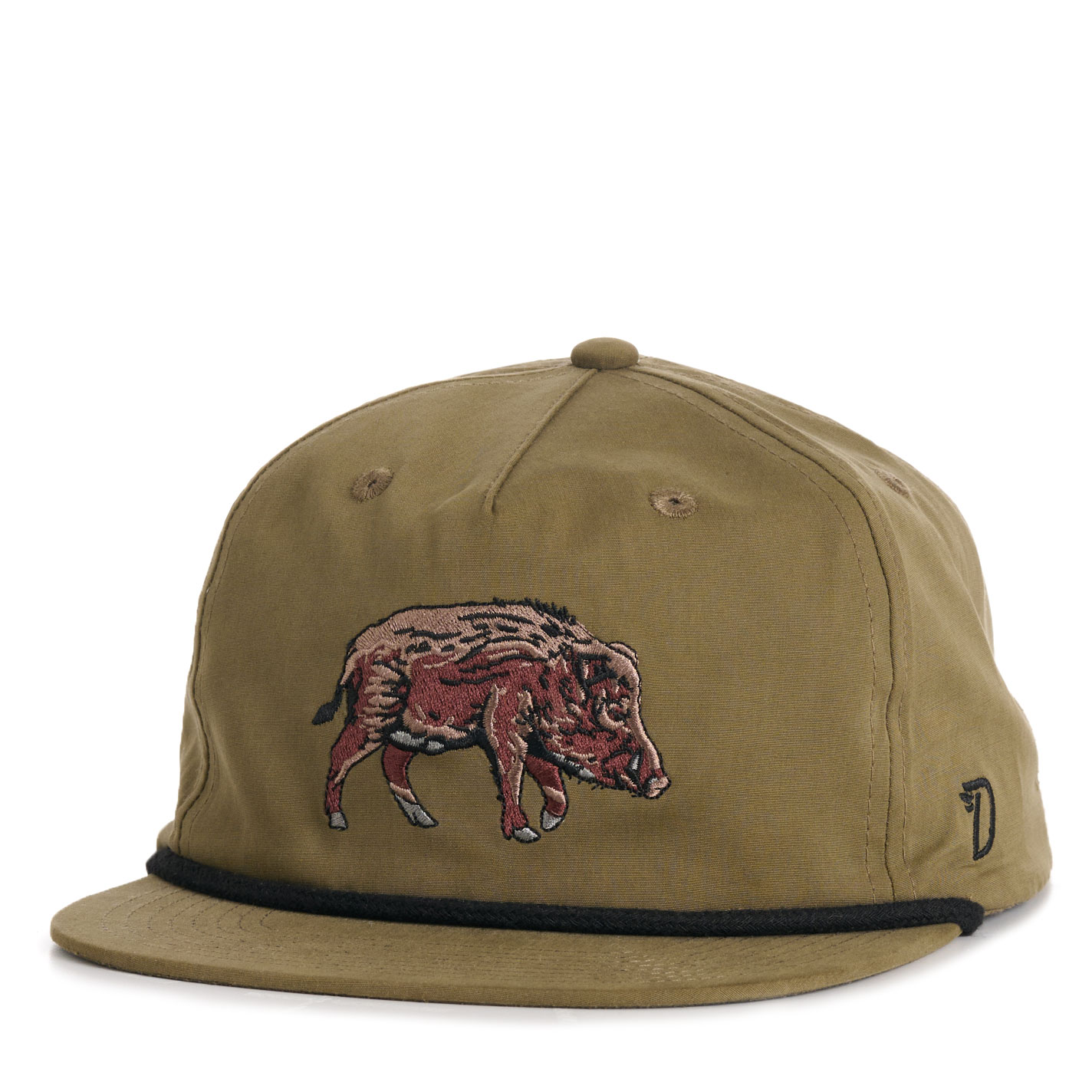 Duck Camp Men's Army Green Wild Hog Cap - Image 1