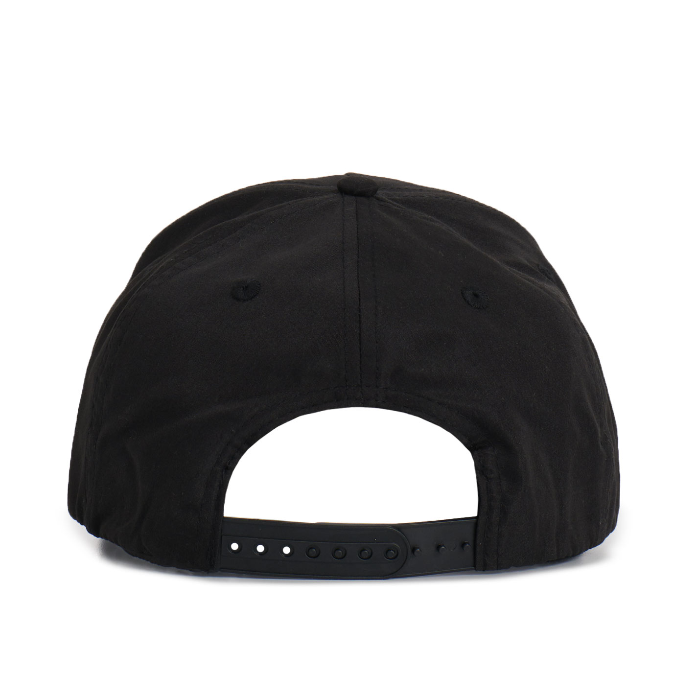 Classic Cowboy Black Classic Brand Embroidered Snapback Cap - Image 1
