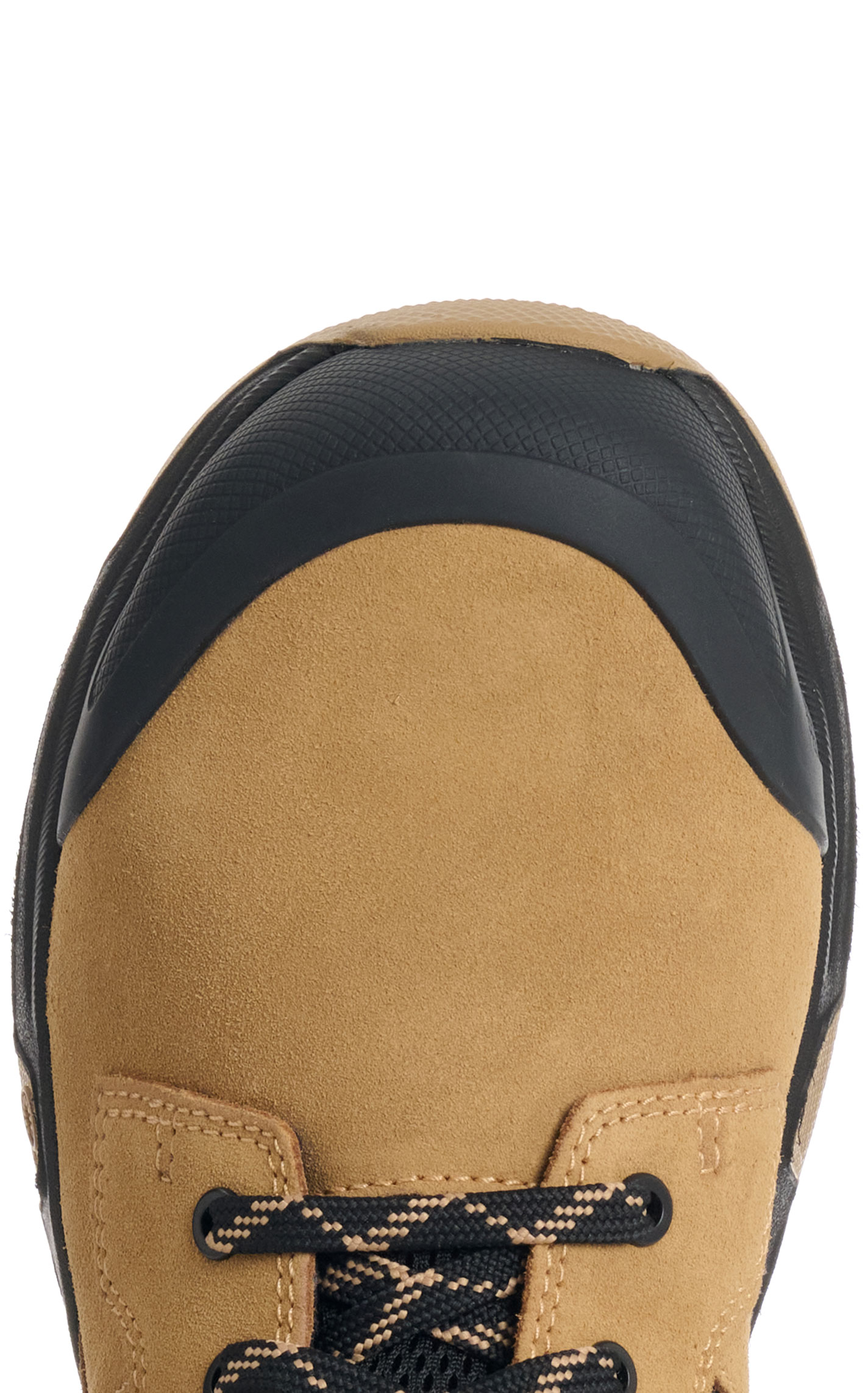 Terra Men’s Tan Suede and Black Cobalt 6” Composite Toe Safety Work Boots - Image 1