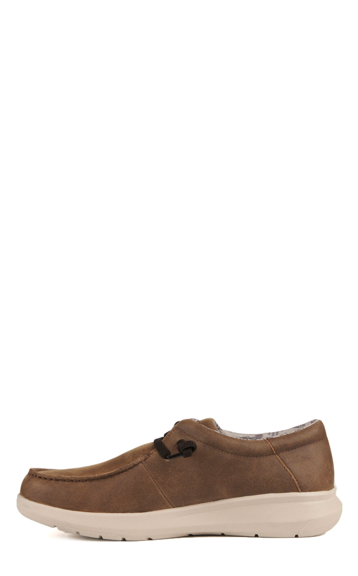 Ariat Men's Hilo Brown Bomber Stretch Lace Casual Shoe - Image 1