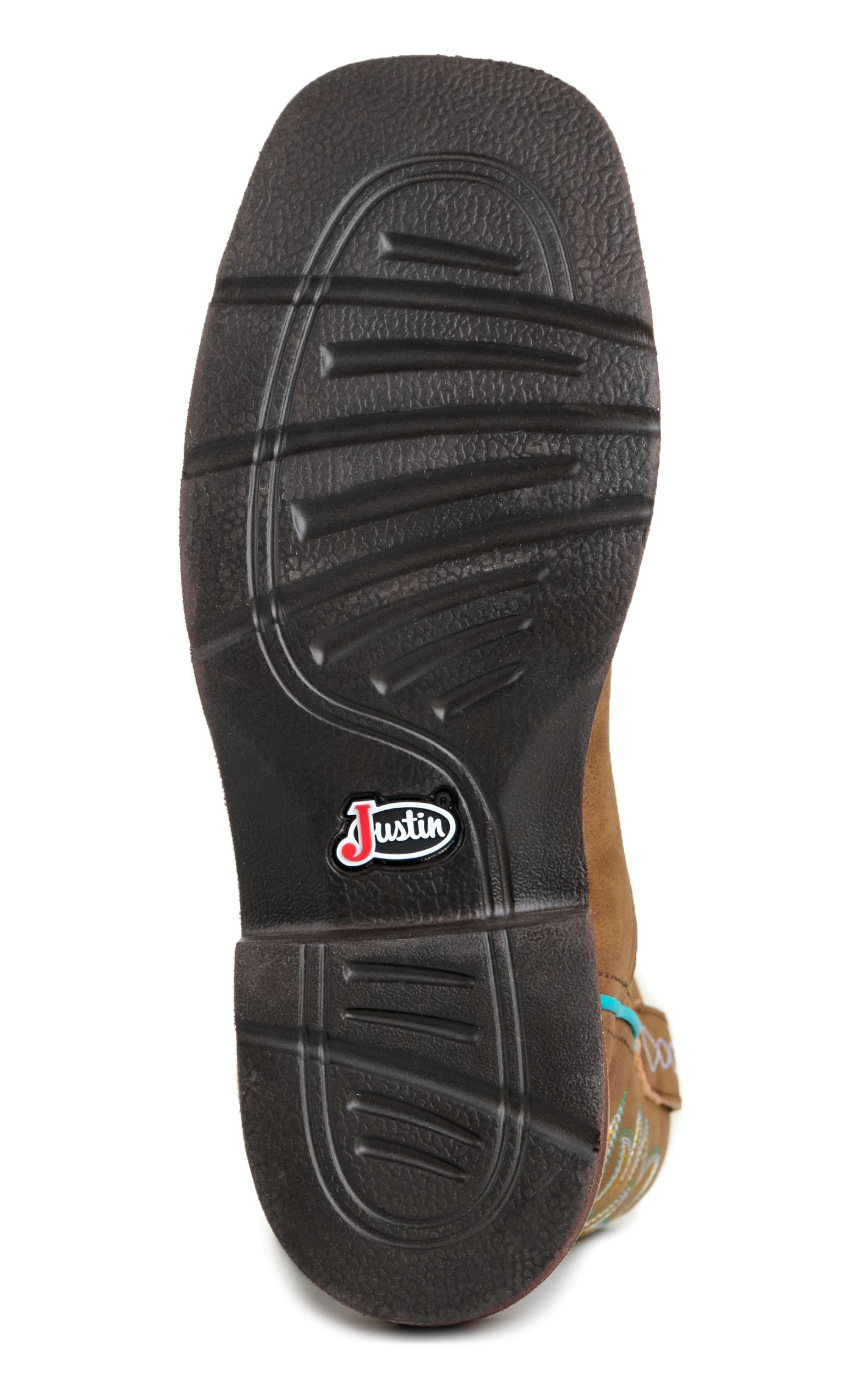 Justin Women's Sunny Chocolate Gypsy Wide Square Toe Cowboy Boots - Image 1