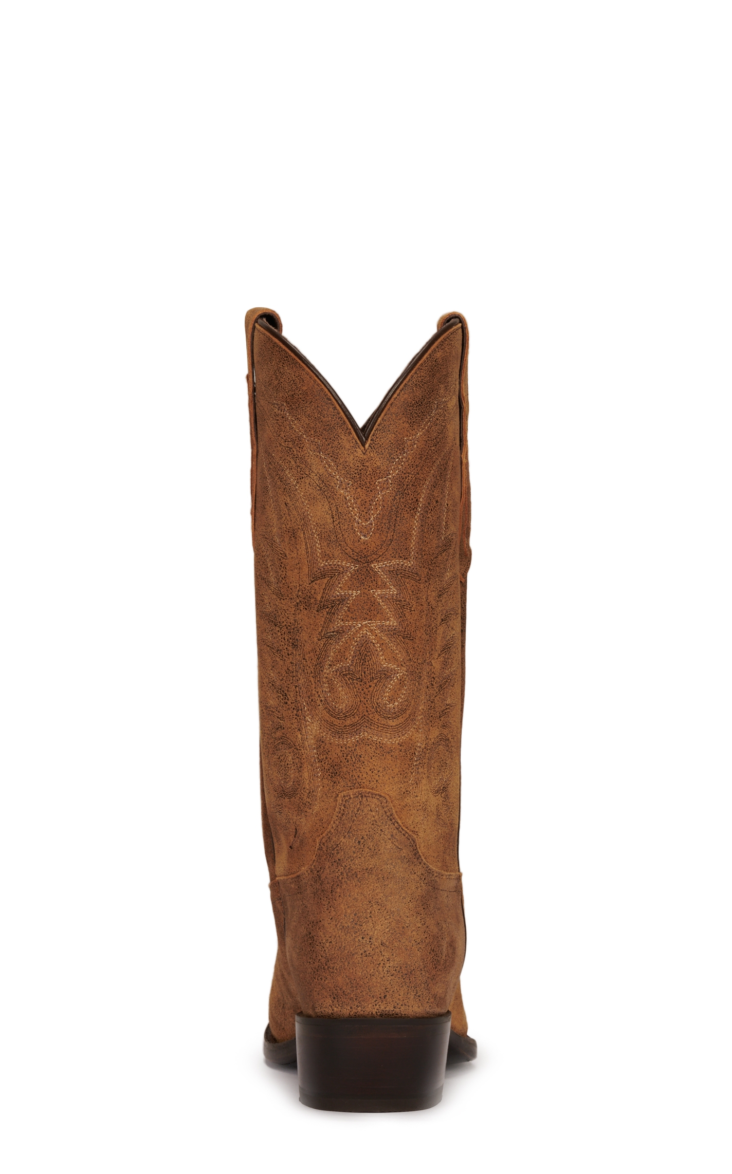 Tony Lama Men's Outpost Desert Tan R-Toe Cowboy Boots - Image 1