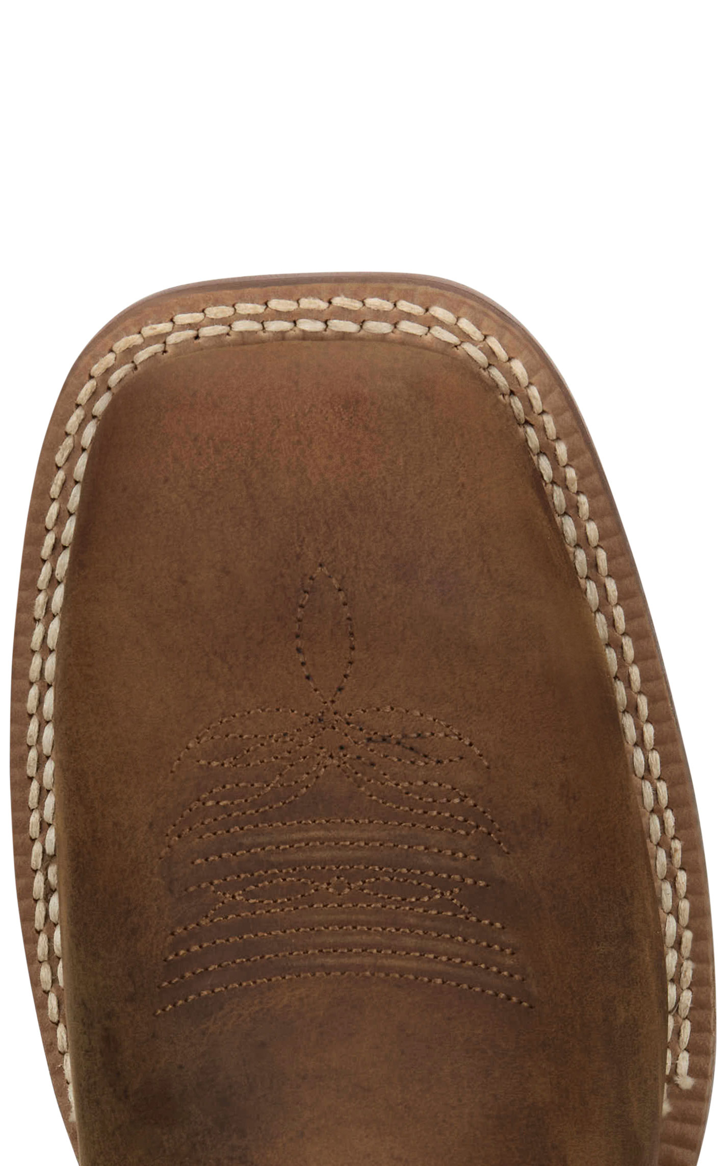 Justin Women’s Frontier Collection Miss Ellie Taupe Wide Square Toe Boots - Image 1