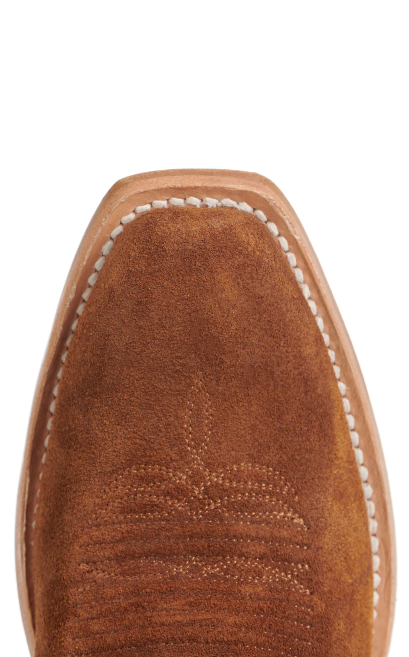 Ariat Women's Futurity Flash Brown Roughout and Metallic Green Punchy Square Toe Cowboy Boots - Image 1