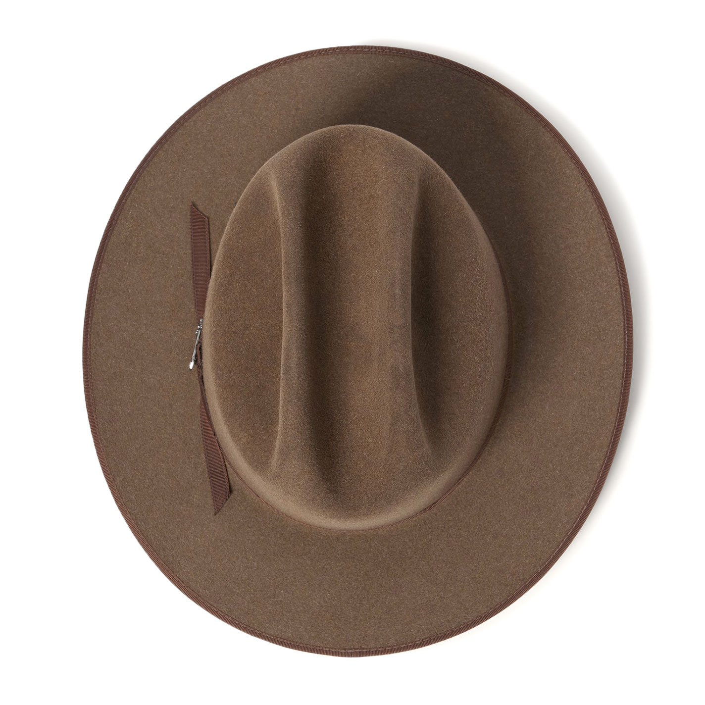 Stetson 6X Open Road Brown Mix Felt Cowboy Hat - Image 1