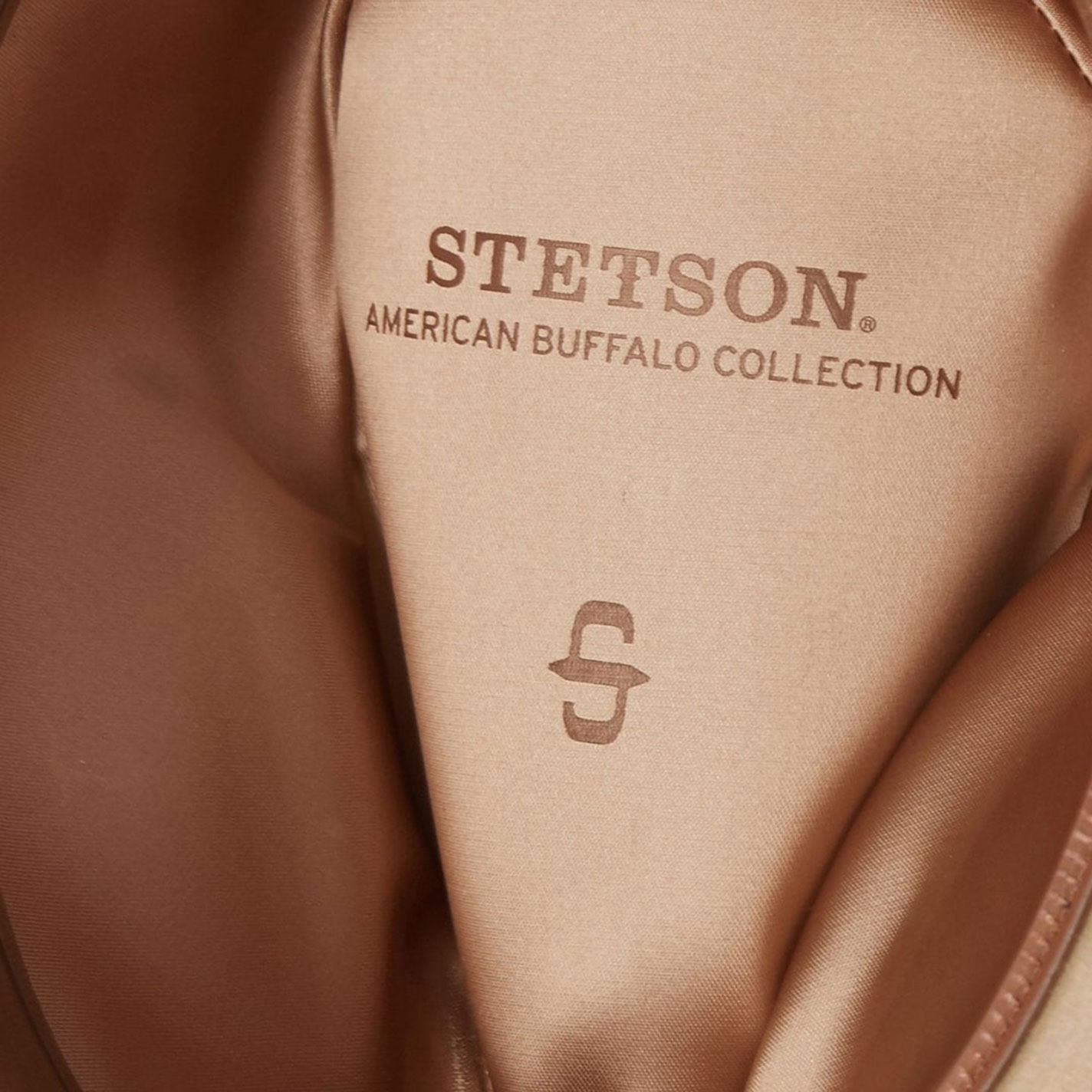 Stetson 4X Seneca Silver Sand Buffalo Collection Felt Cowboy Hat - Image 1