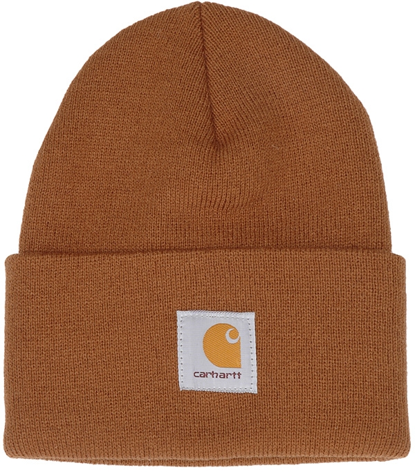 Carhartt Brown Acrylic Knit Watch Cap - Image 1