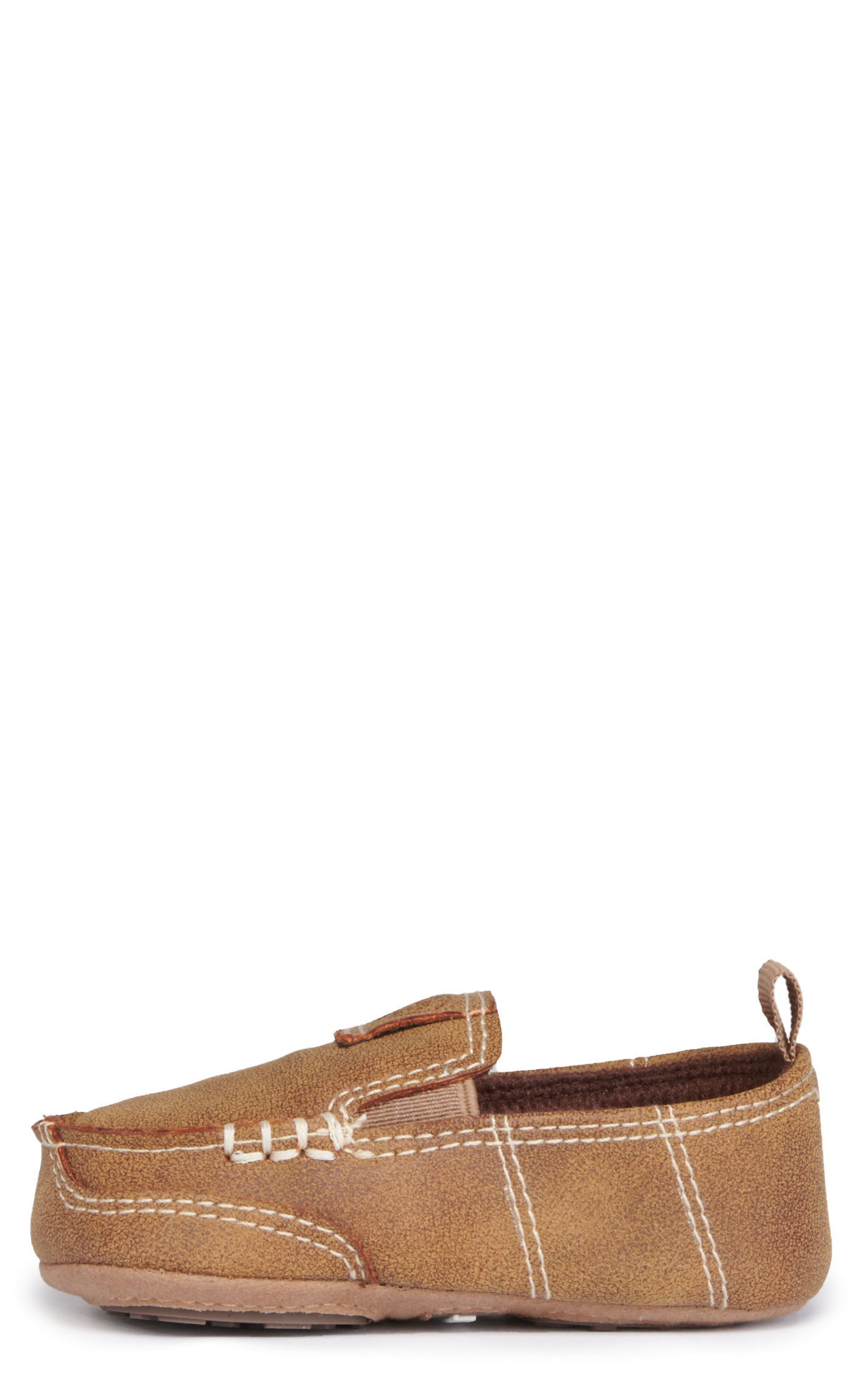 Ariat Infant Lil Stompers Bomber Brown Buckskin Cruiser Shoes - Image 1