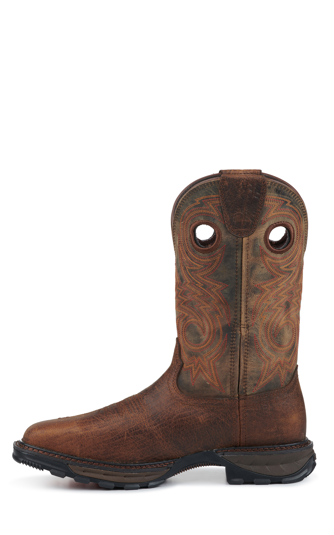 Durango Men's Maverick XP Cognac Brown Square Steel Toe Work Boots - Image 1