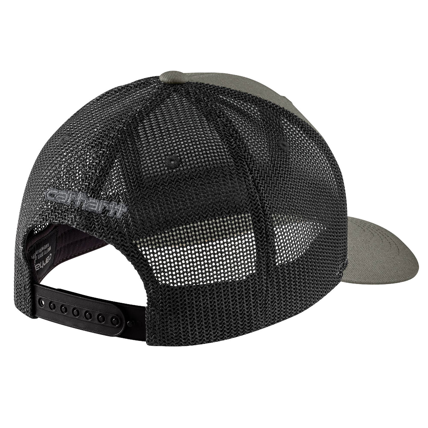 Carhartt Seal Gray Rugged Flex Logo Patch Cap - Image 1