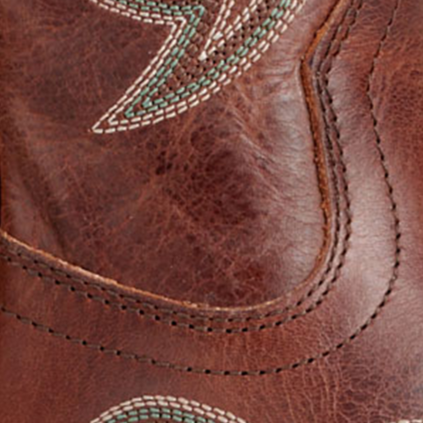 Durango Women's Crush Mahogany Snip Toe Tall Cowboy Boots - Image 1