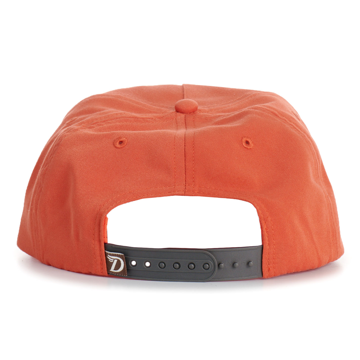 Duck Camp Cinnamon Crawfish Embroidered Flat Bill Cap - Image 1
