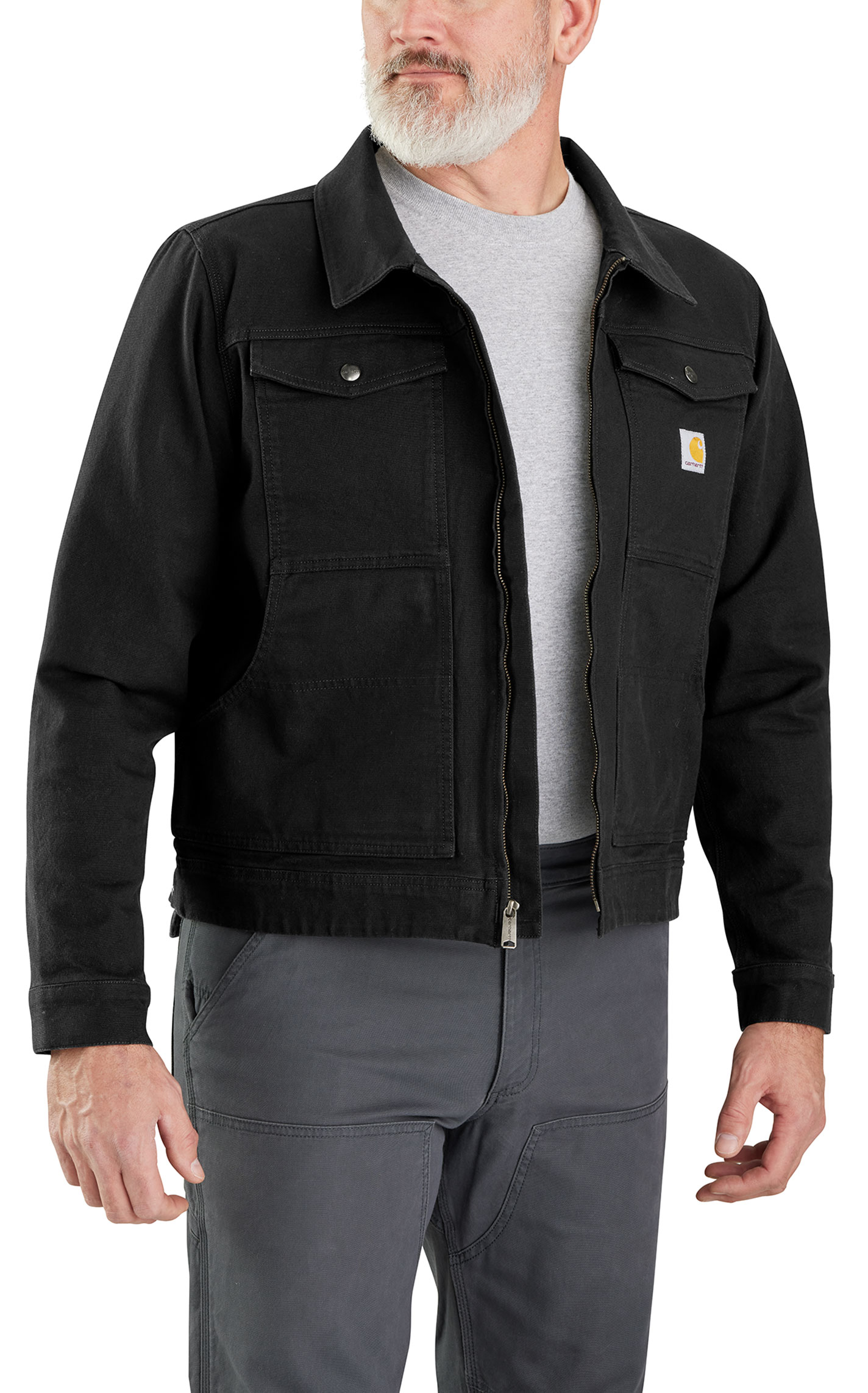 Carhartt Men's Black Rugged Flex Duck Jacket - Image 2