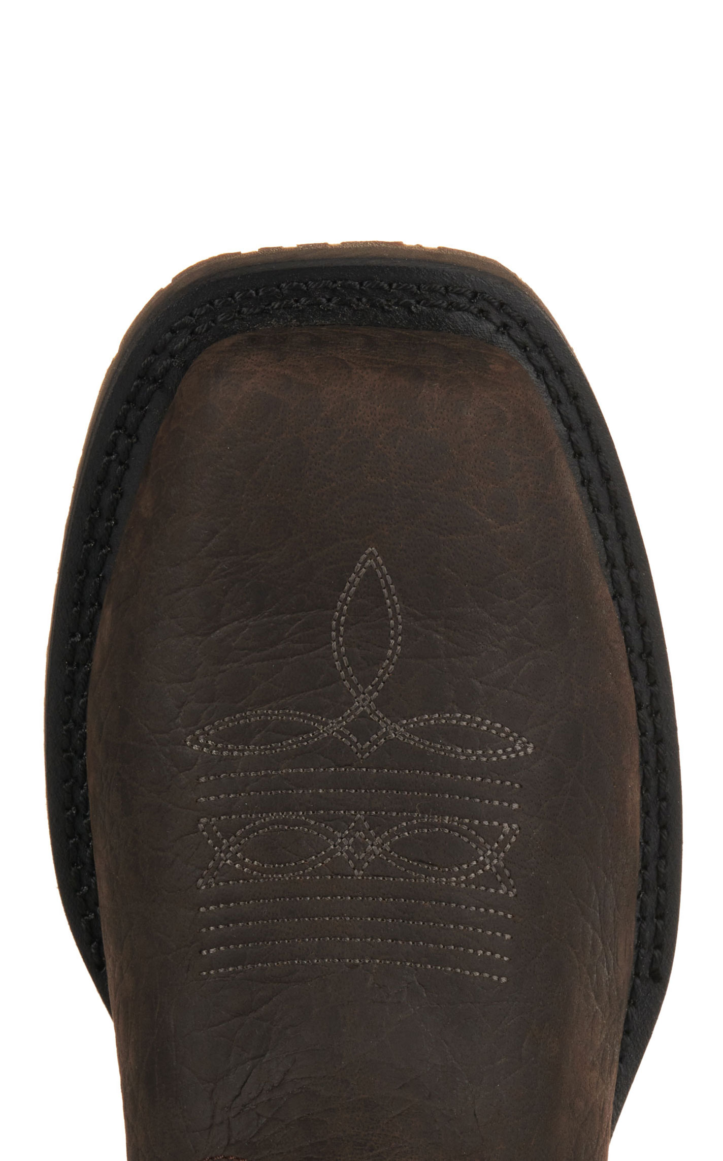 Double H Men's ICE Dark Brown and Black Waterproof Wide Composite Toe Work Boot - Image 1