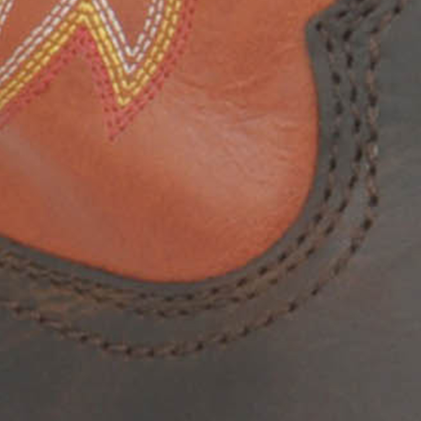 Ariat Men's WorkHog Earth Brown and Brick Orange Square Steel Toe Work Boot - Image 1