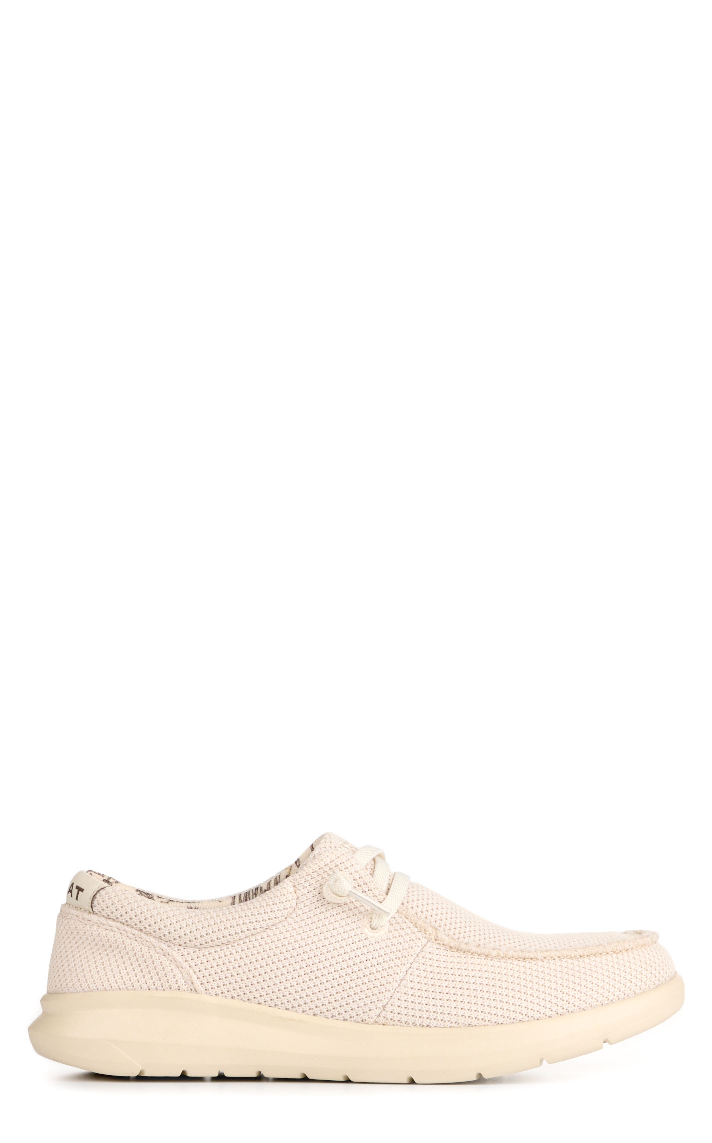Ariat Women's Cream Mesh Hilo Moc Toe Casual Shoes - Image 1