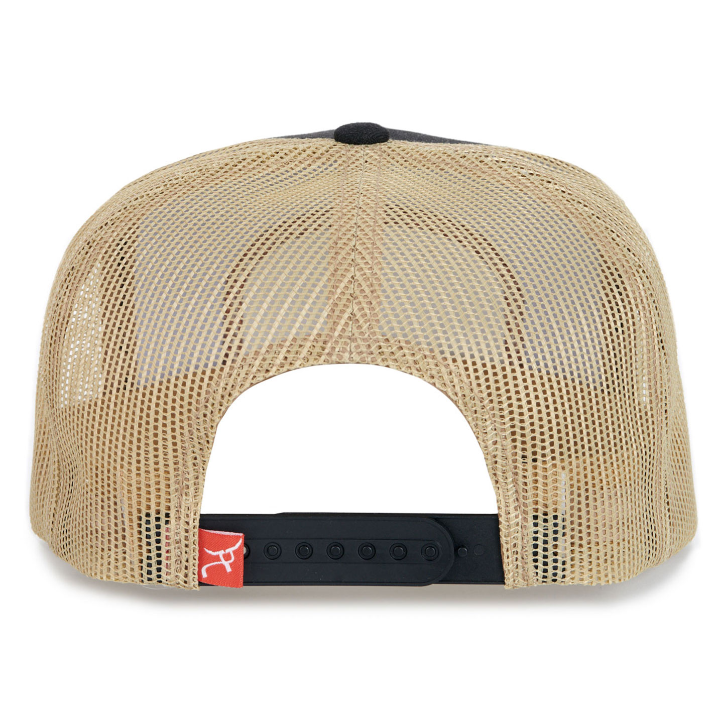 Ropesmart Men's Black & Taupe Red Roping Logo Cap - Image 1