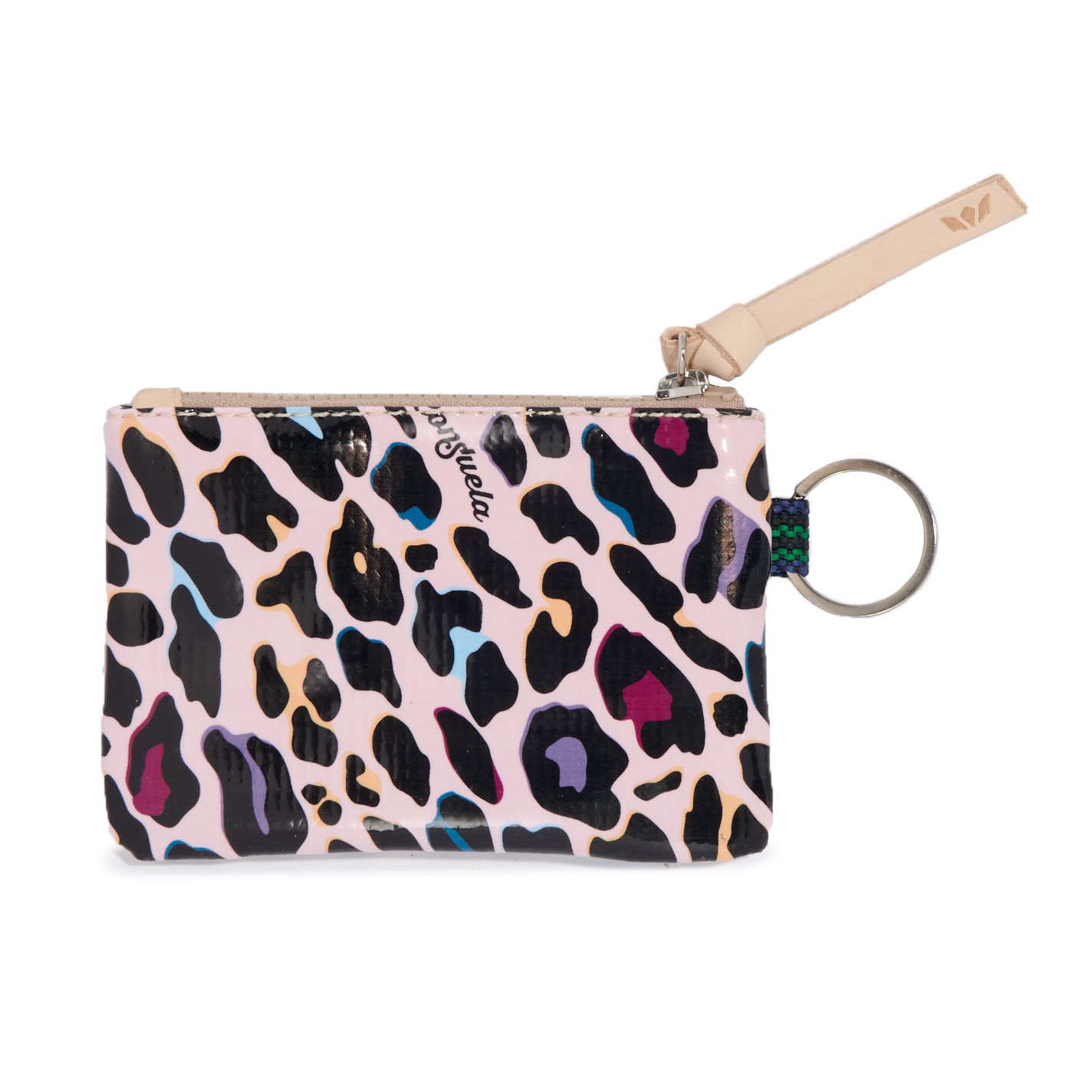 Consuela Ruth Leopard Print Wristlet Pouch Wallet - Image 1