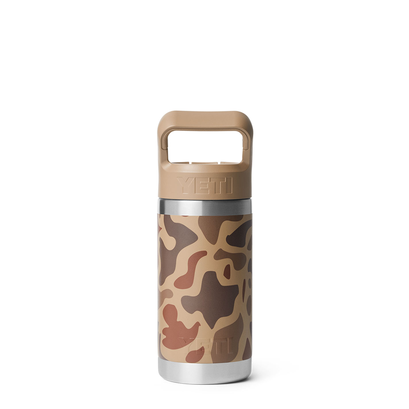 Yeti Coolers Rambler Jr 12 Oz Wetlands Camo Kids' Bottle - Image 1