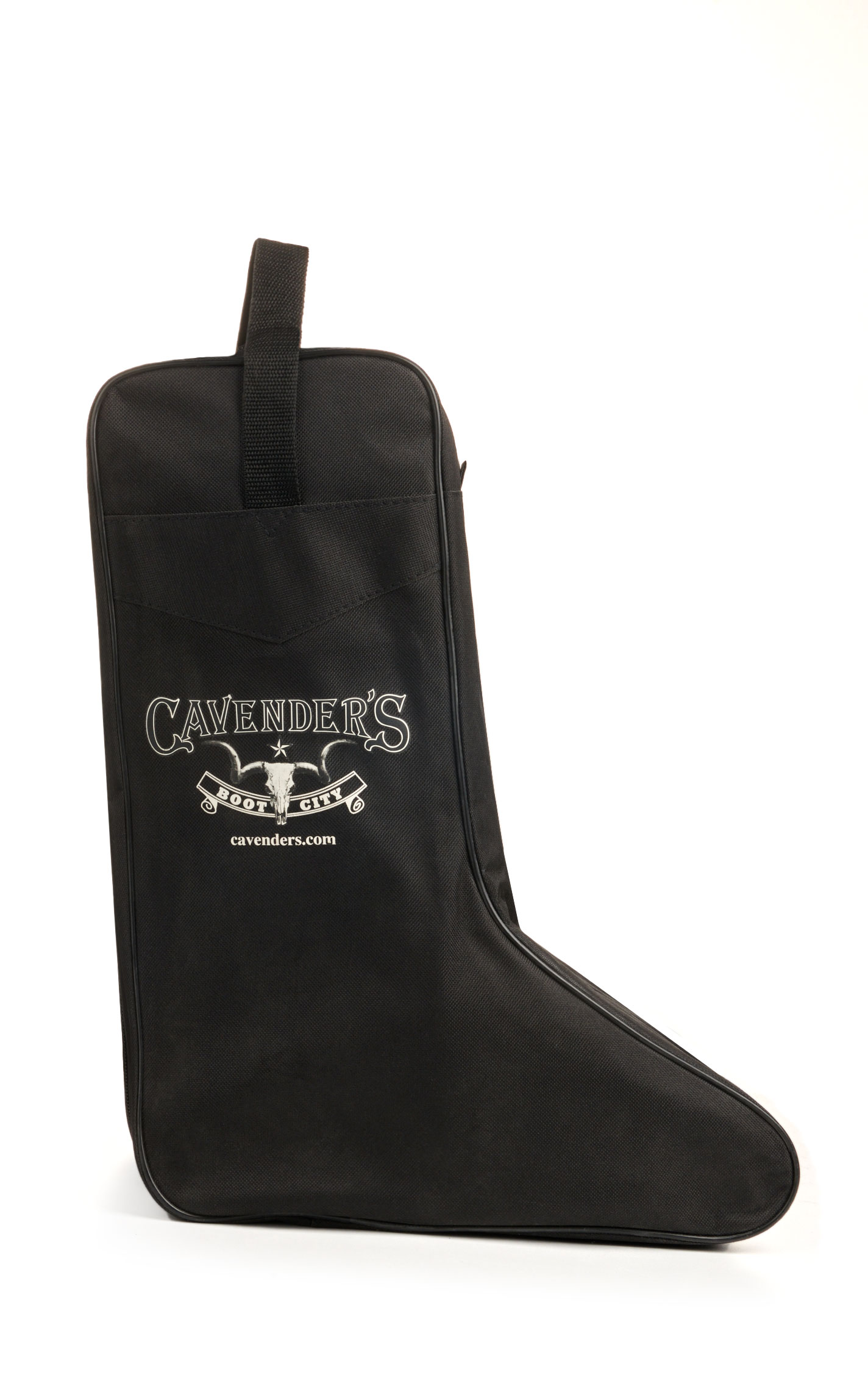 Cavender's Black Boot Bag - Image 1
