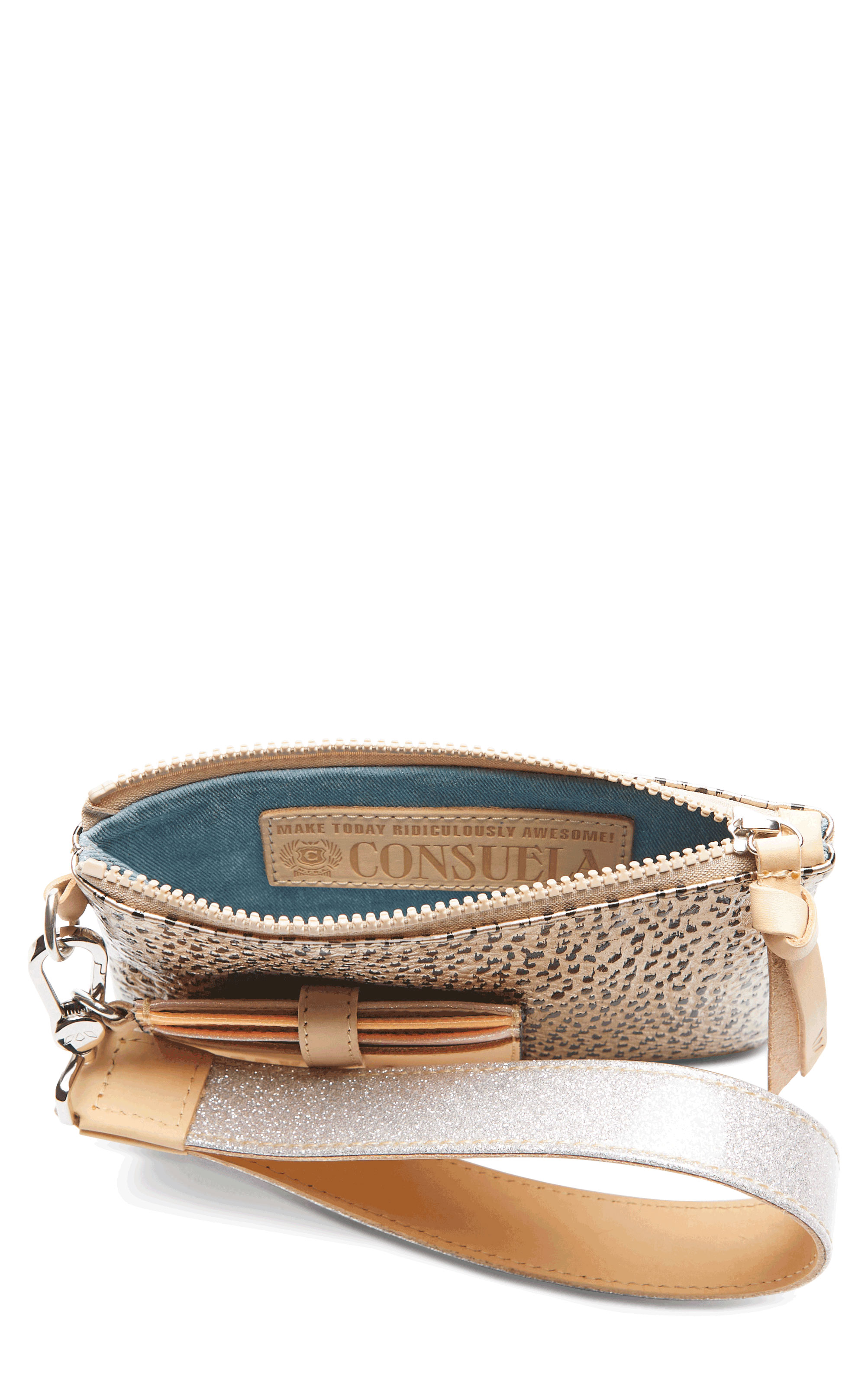 Consuela Wesley Metallic Combi Wristlet - Image 1