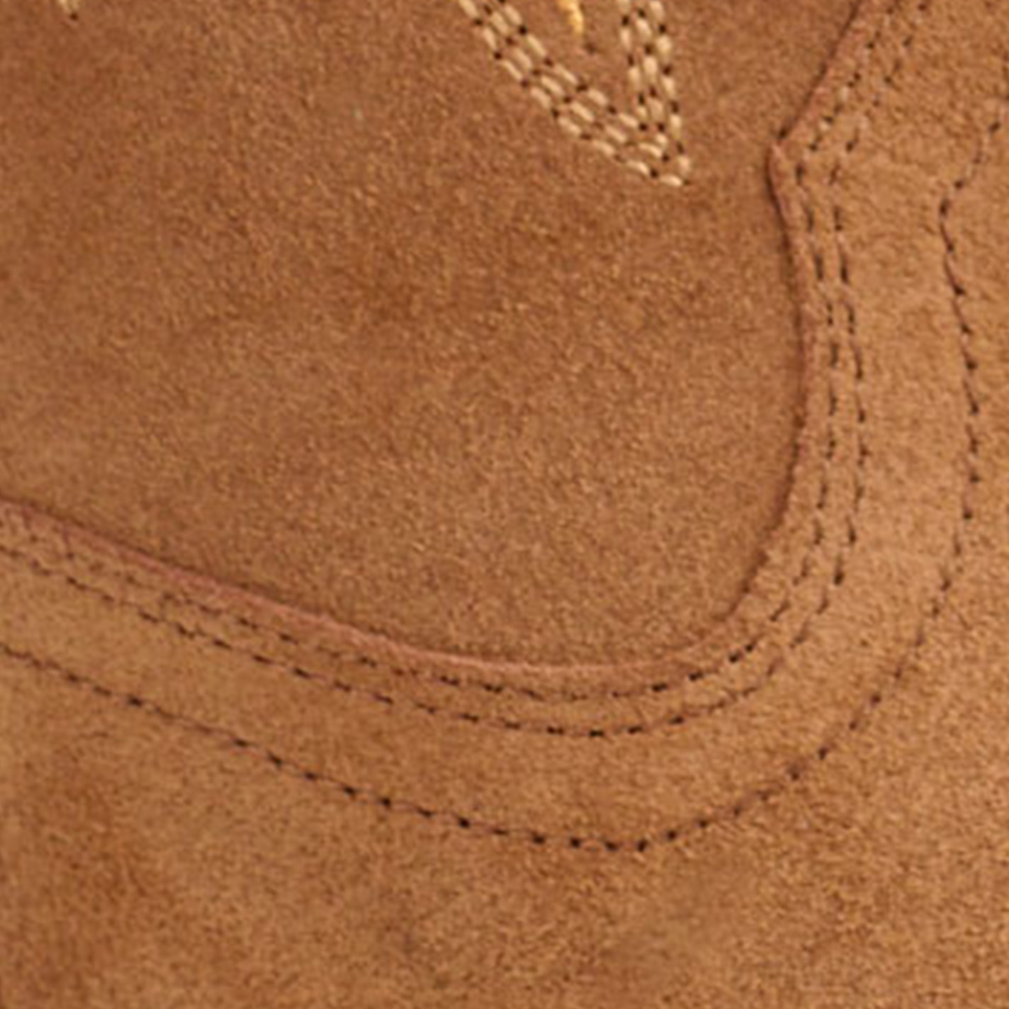 Dingo Women's Cabana Camel Suede Snip Toe Cowboy Boots - Image 1