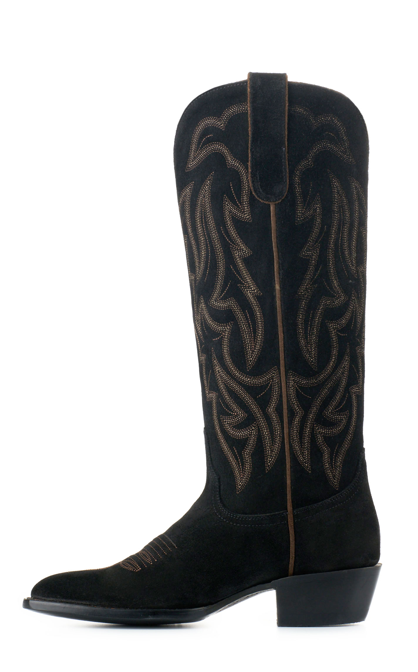 Cavender's Women's Black Suede R-Toe 15\