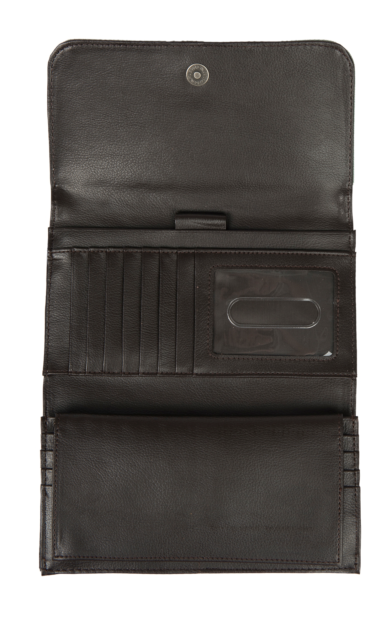 Blazin Roxx Brown and Blue with Aztec Flap Wallet - Image 1