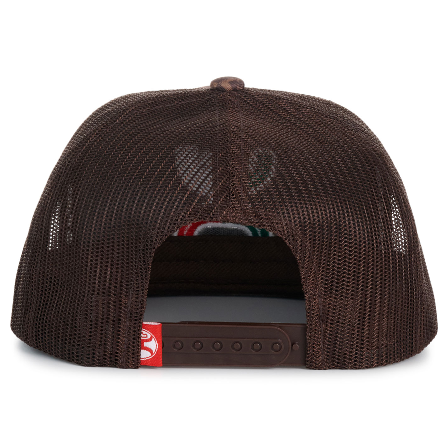 Hooey Men's Brown Boquillas Mexican Flag Embroidered Logo Cap - Image 1